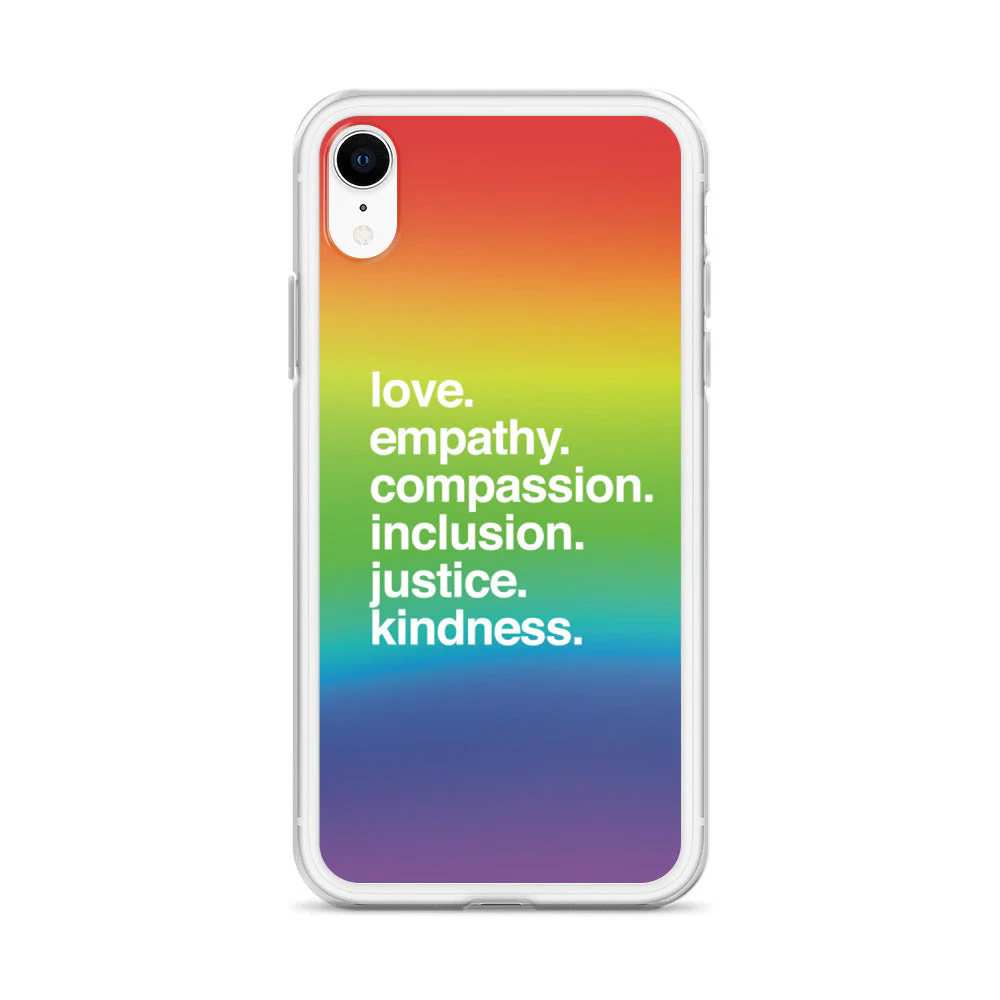 'Kindness Is' Pride iPhone Case - Image 57