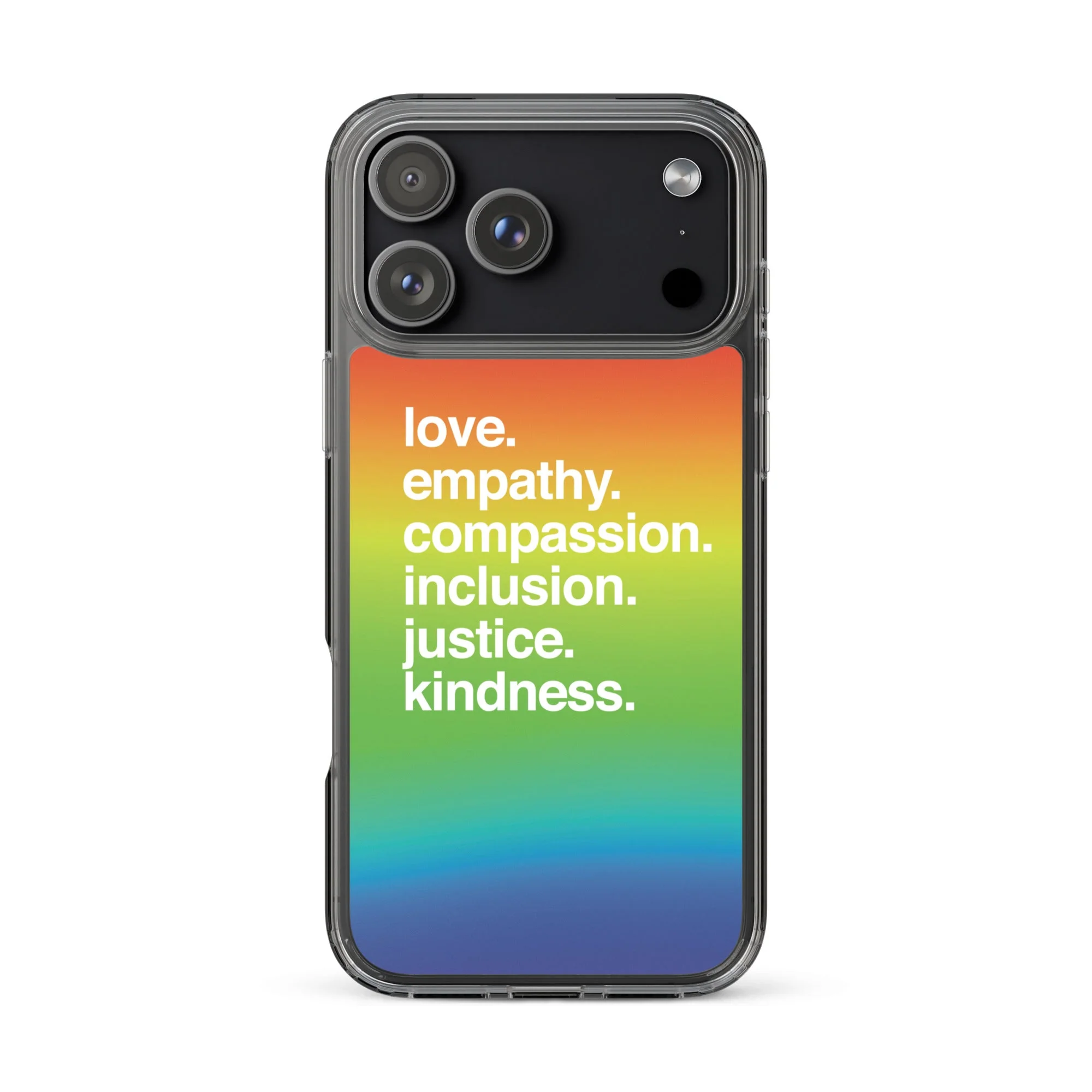 'Kindness Is' Pride iPhone Case - Image 61