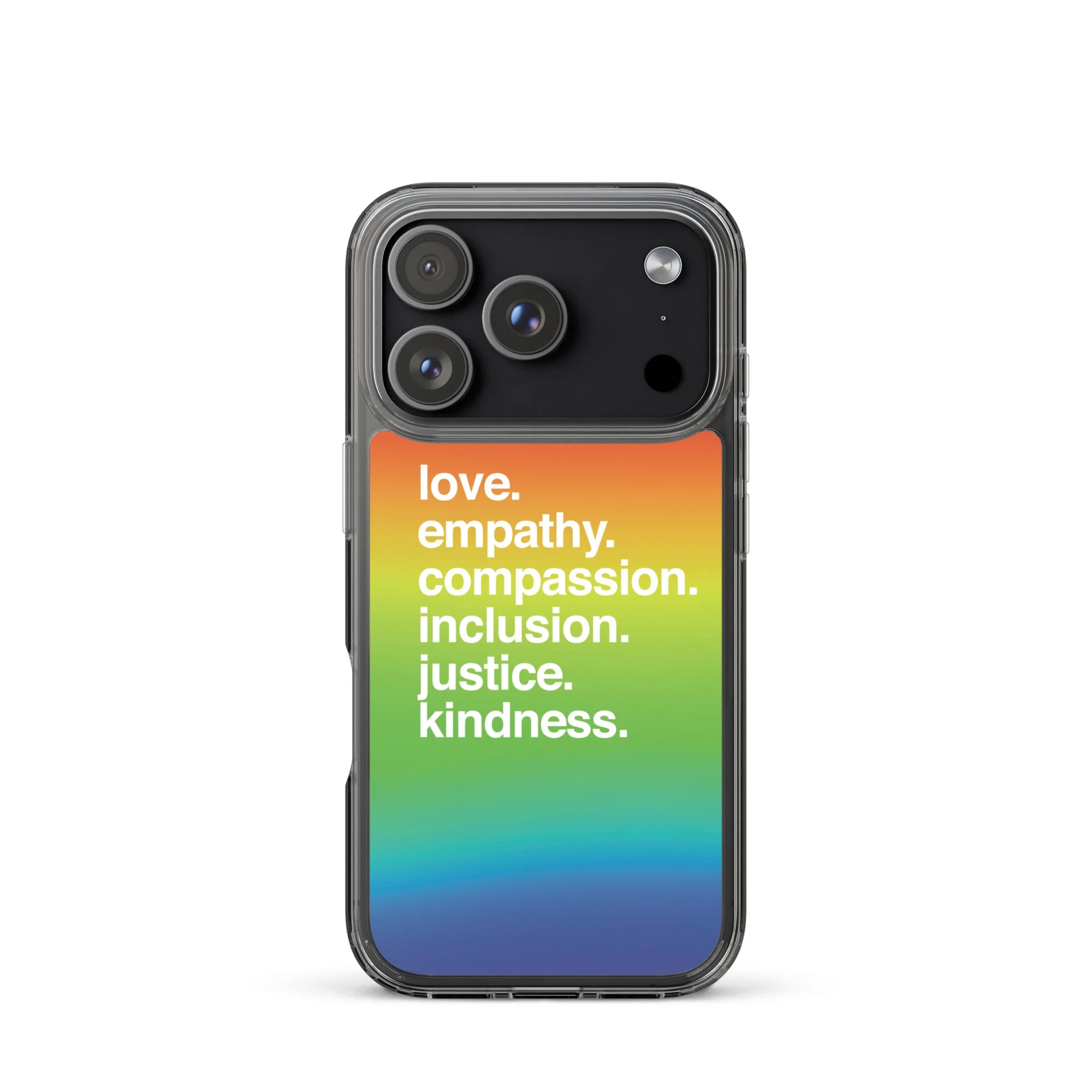 'Kindness Is' Pride iPhone Case - Image 62