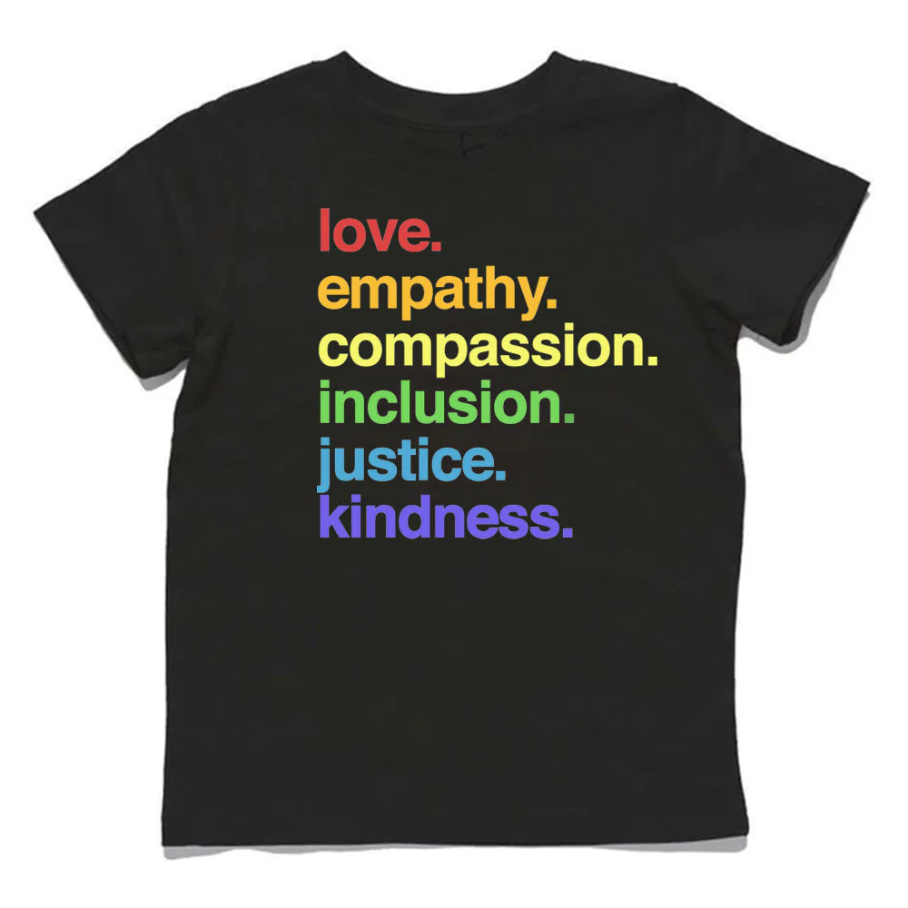 'Kindness Is' Pride Kids Tee - Image 3