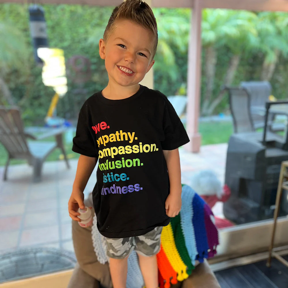 'Kindness Is' Pride Kids Tee - Image 4