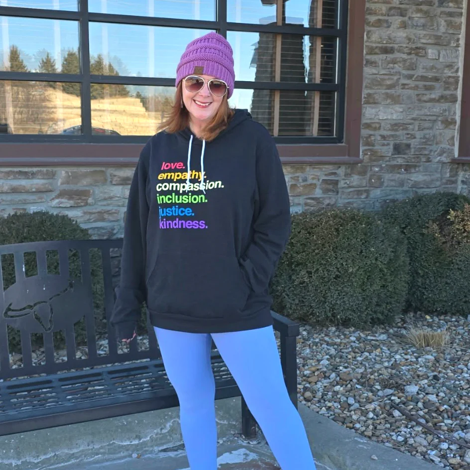 'Kindness Is' Pride Pullover Fleece - Image 5