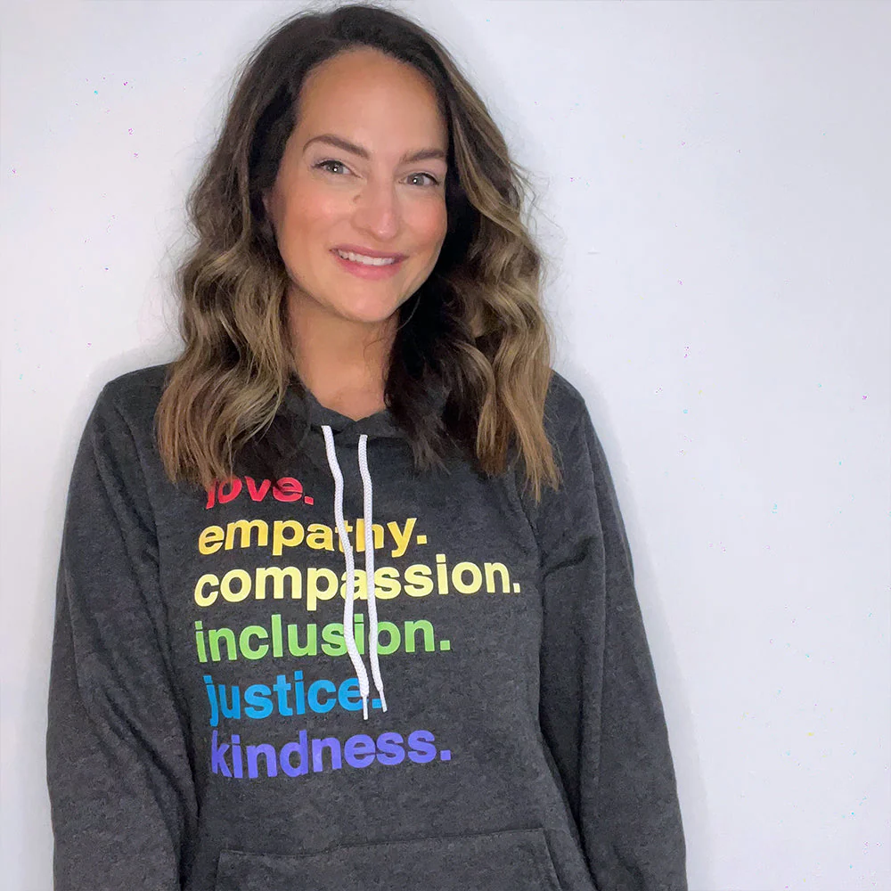 'Kindness Is' Pride Pullover Fleece - Image 7