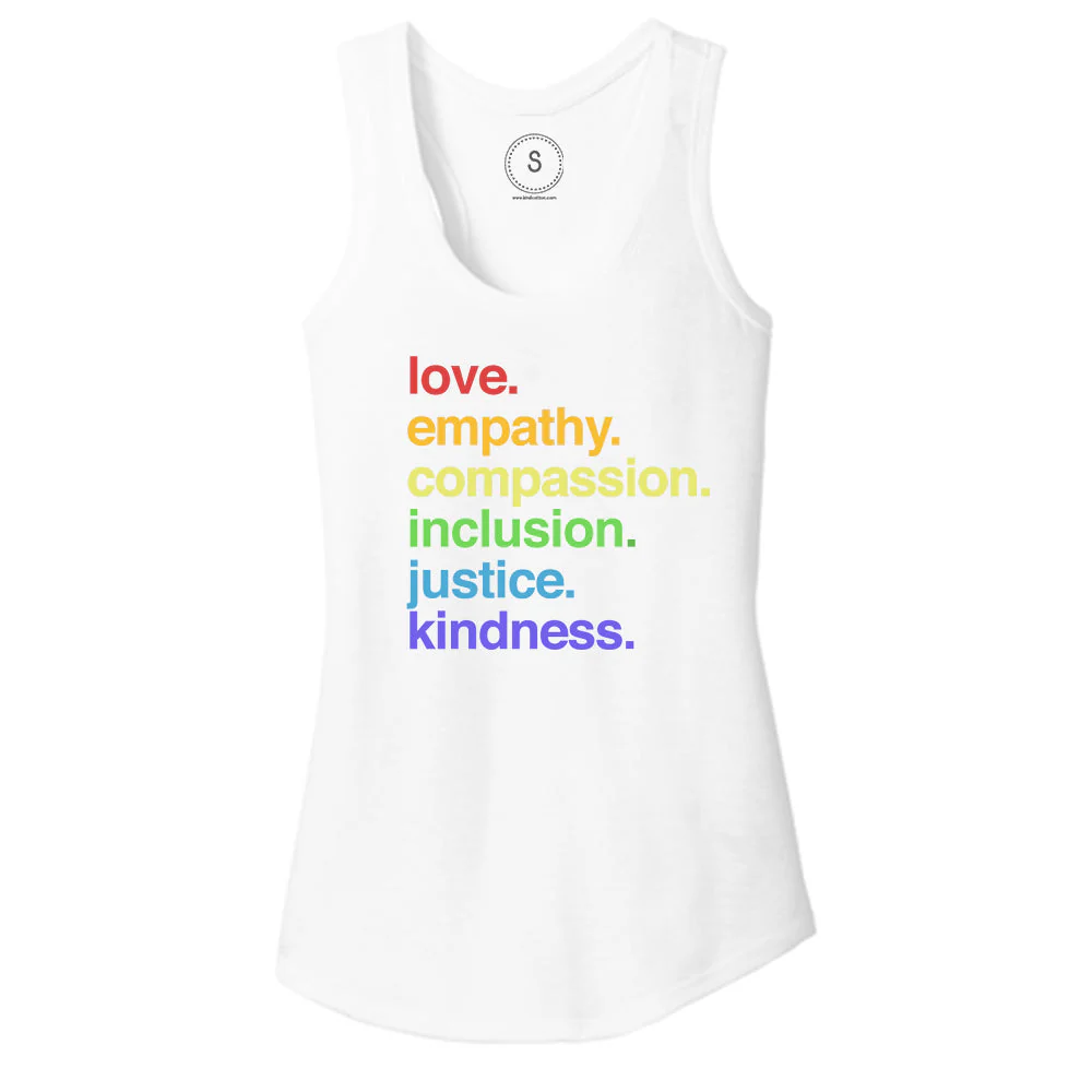 'Kindness is' Pride Racerback - Image 3