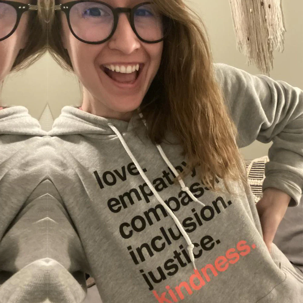 'Kindness Is' Pullover Fleece - Image 5