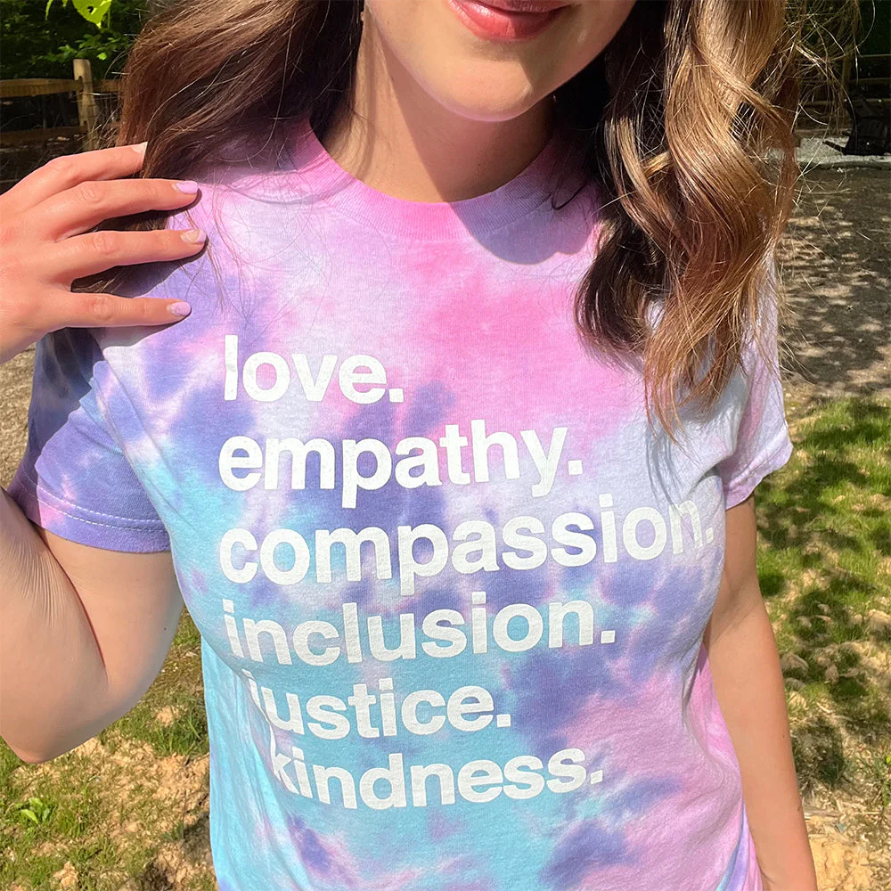 'Kindness is' Tie Dye Classic Tee - Image 2