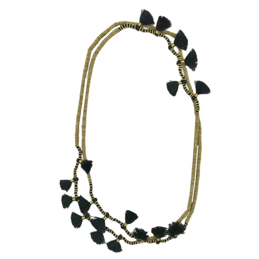 Krisha Tassel Necklace - Image 3