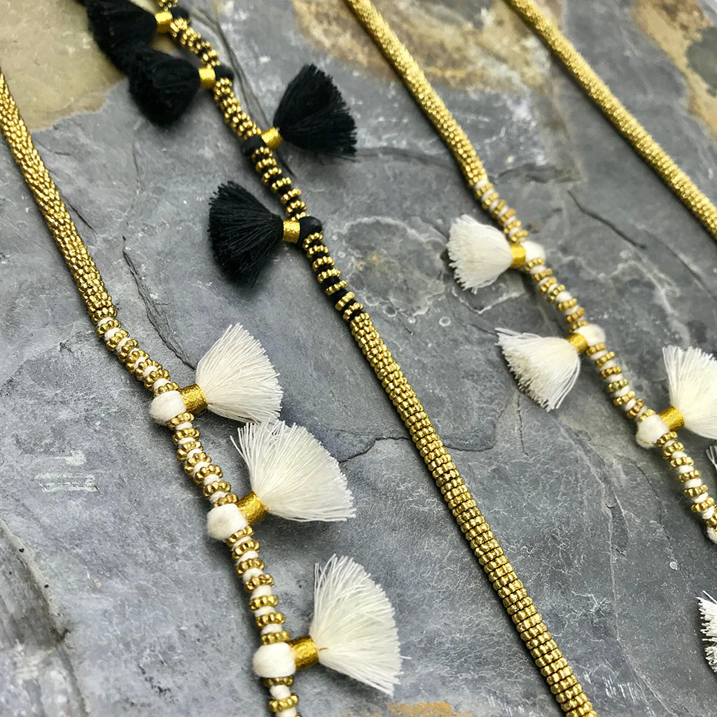 Krisha Tassel Necklace - Image 5