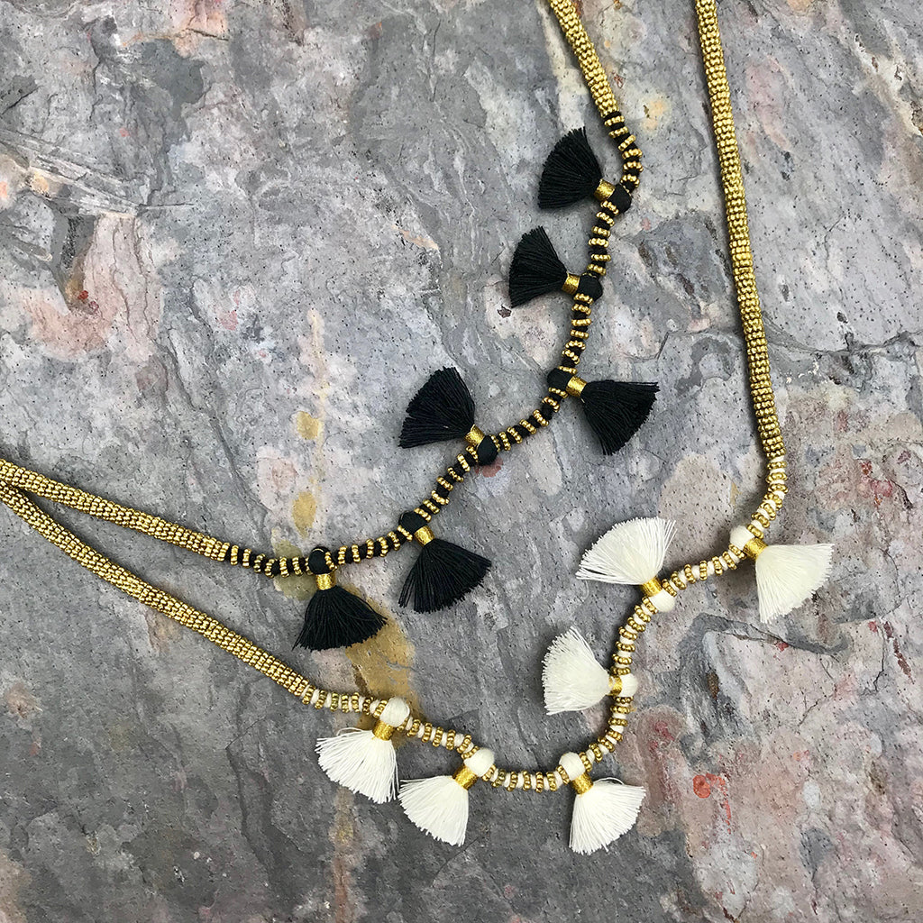 Krisha Tassel Necklace - Image 6