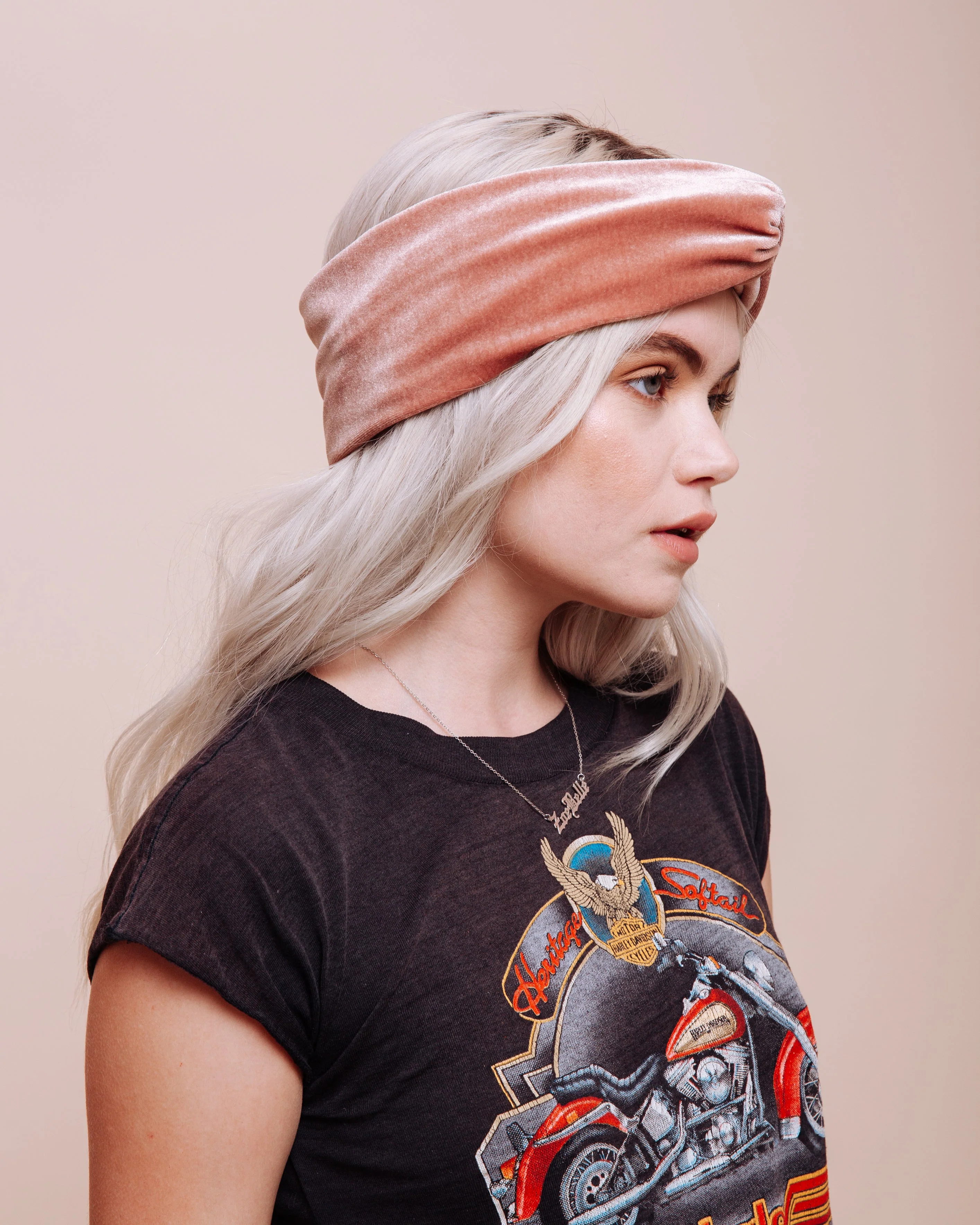 La Vie En Rose - Turban Headband - Image 5