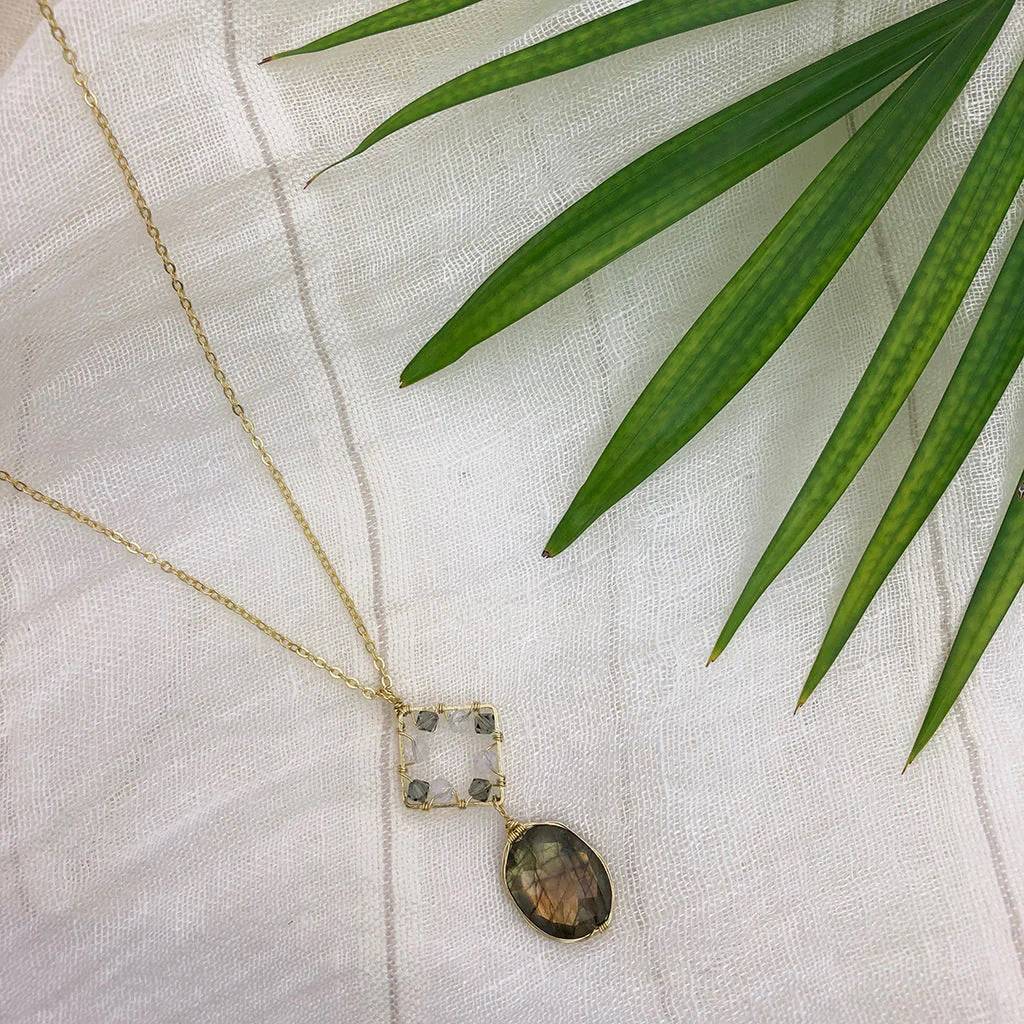 Labradorite Pendant Necklace - Image 3