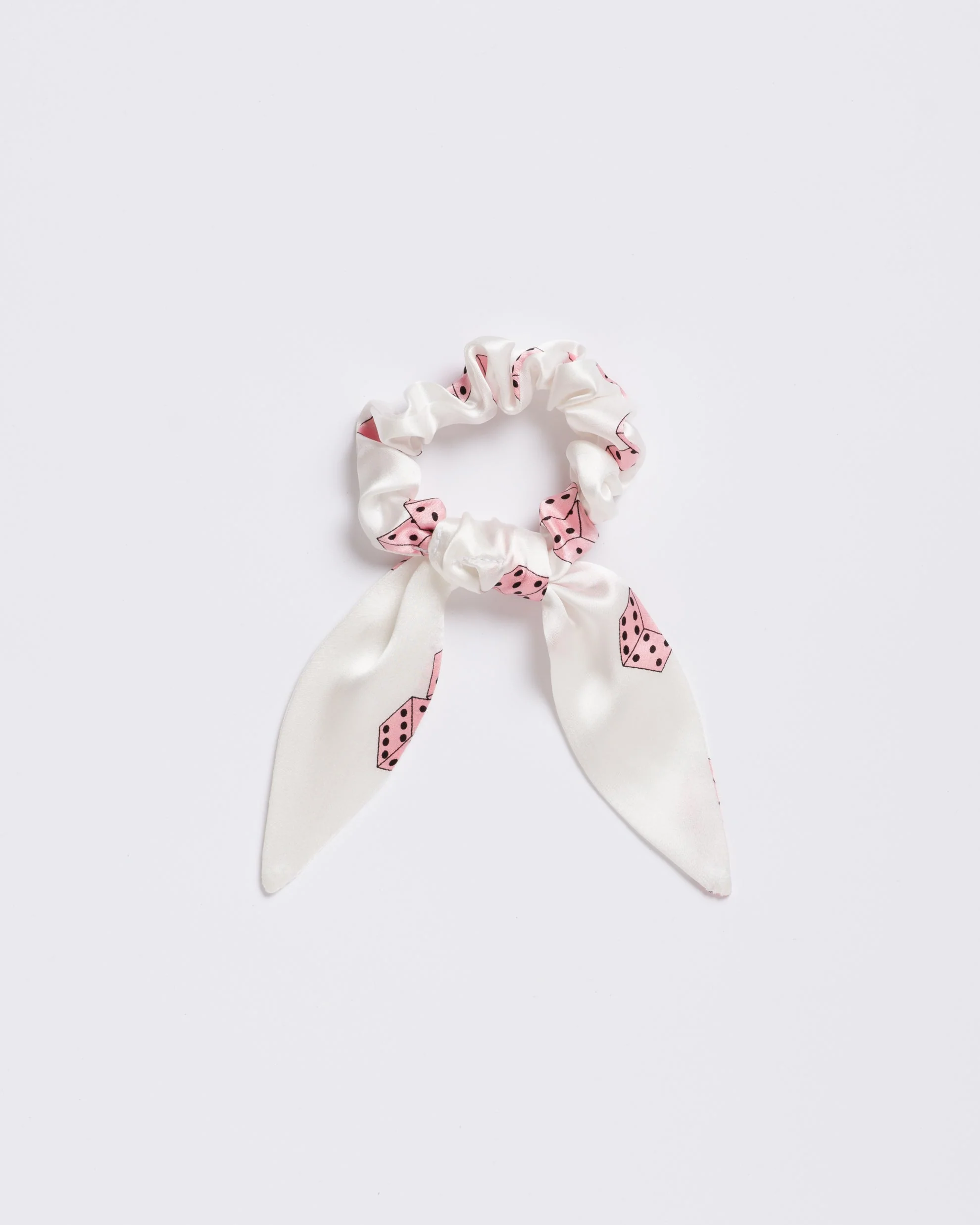 Lady Luck: Pink - Scrunchie Tie - Image 2