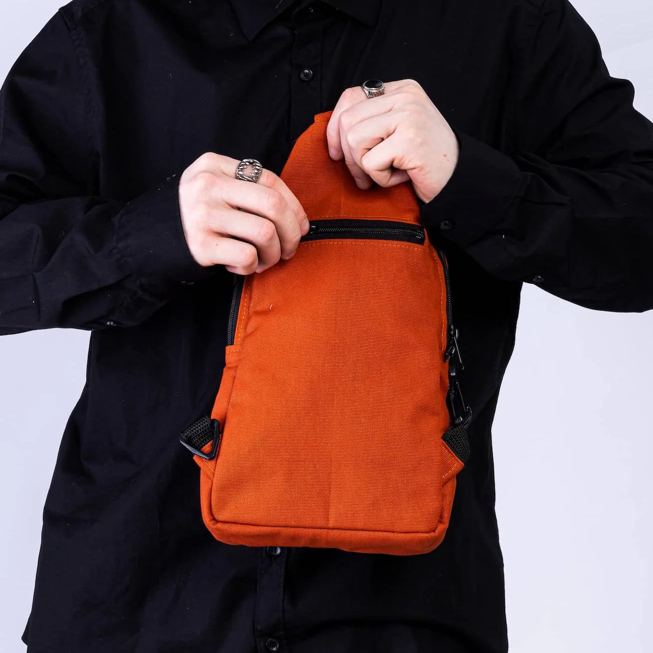 Large Canvas Crossbody Sling Bag for Men & Women | Umoja - Image 21