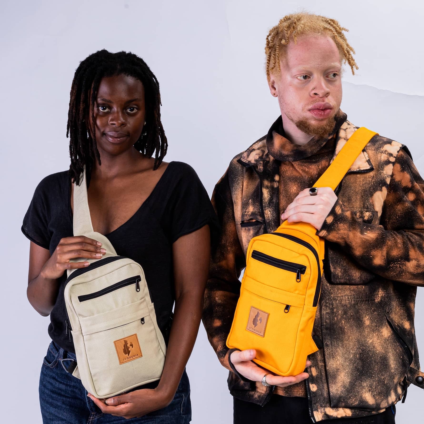 Large Canvas Crossbody Sling Bag for Men & Women | Umoja - Image 32