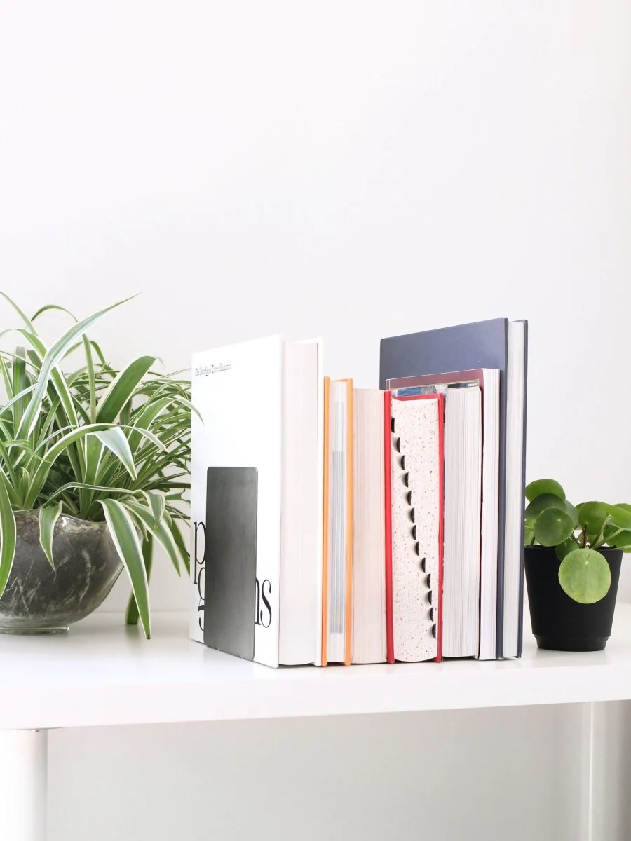 Large Metal Bookend for Vinyl Records - Image 5
