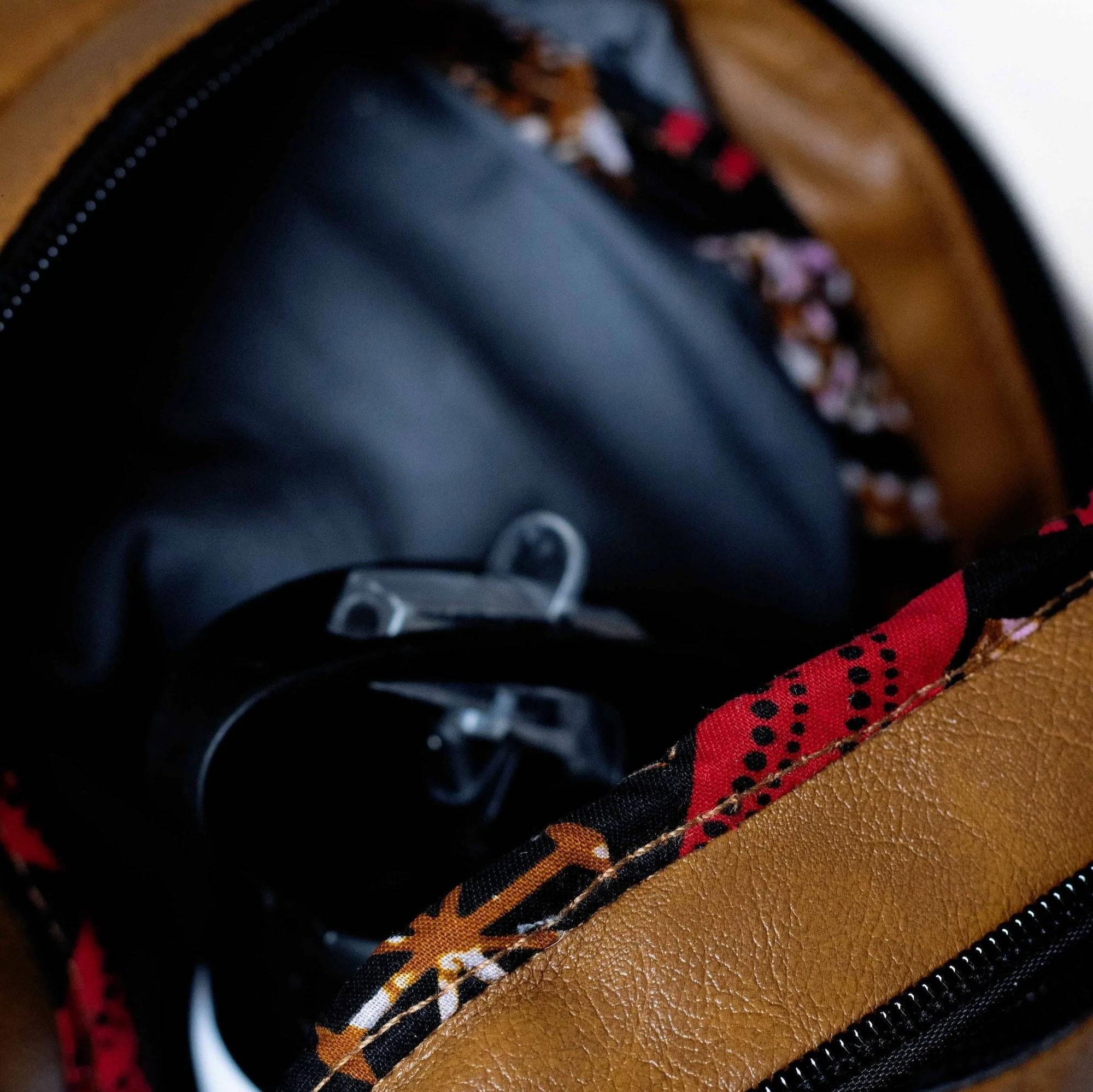 Large Vegan Leather Crossbody Sling Bag | Umoja - Image 10