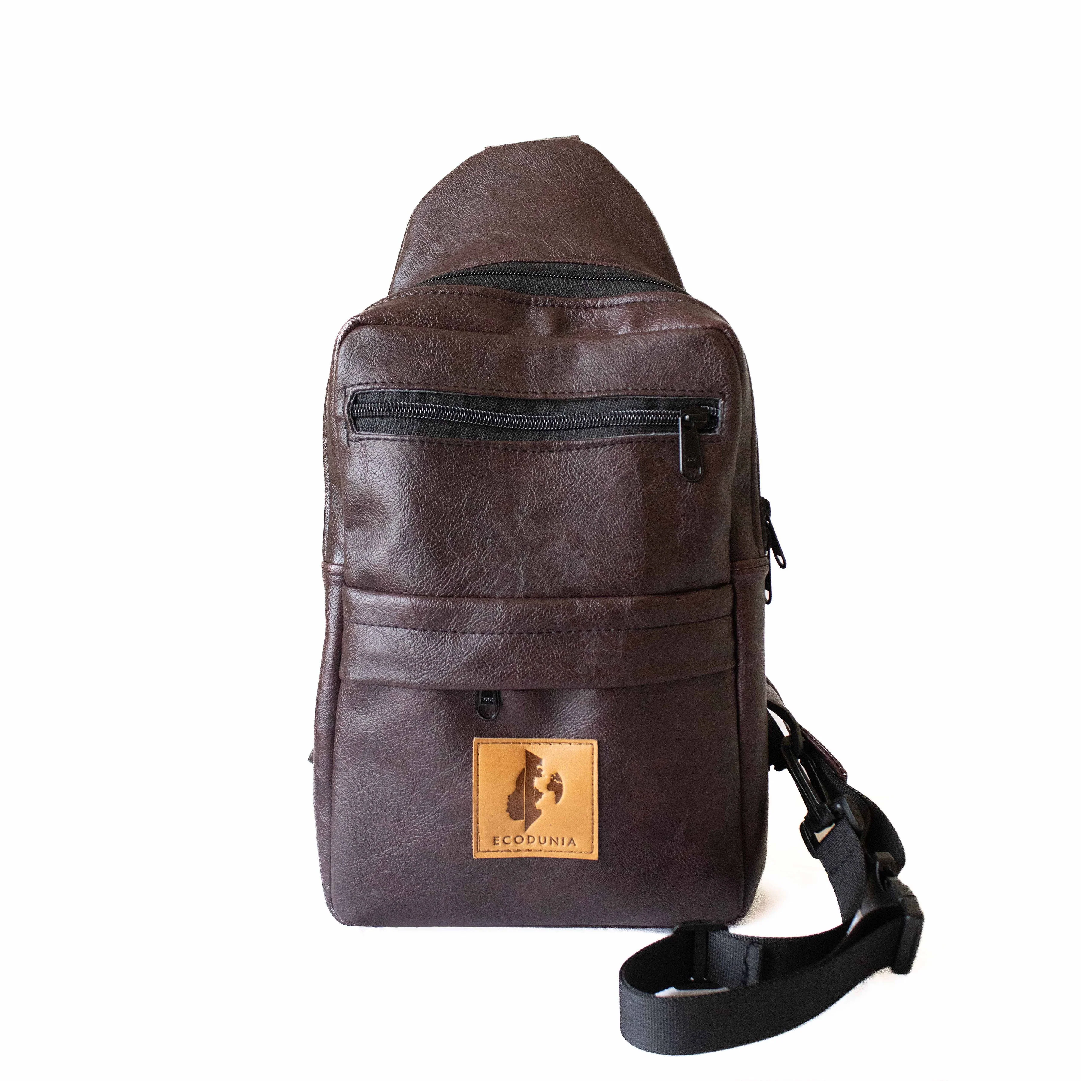 Large Vegan Leather Crossbody Sling Bag | Umoja - Image 11