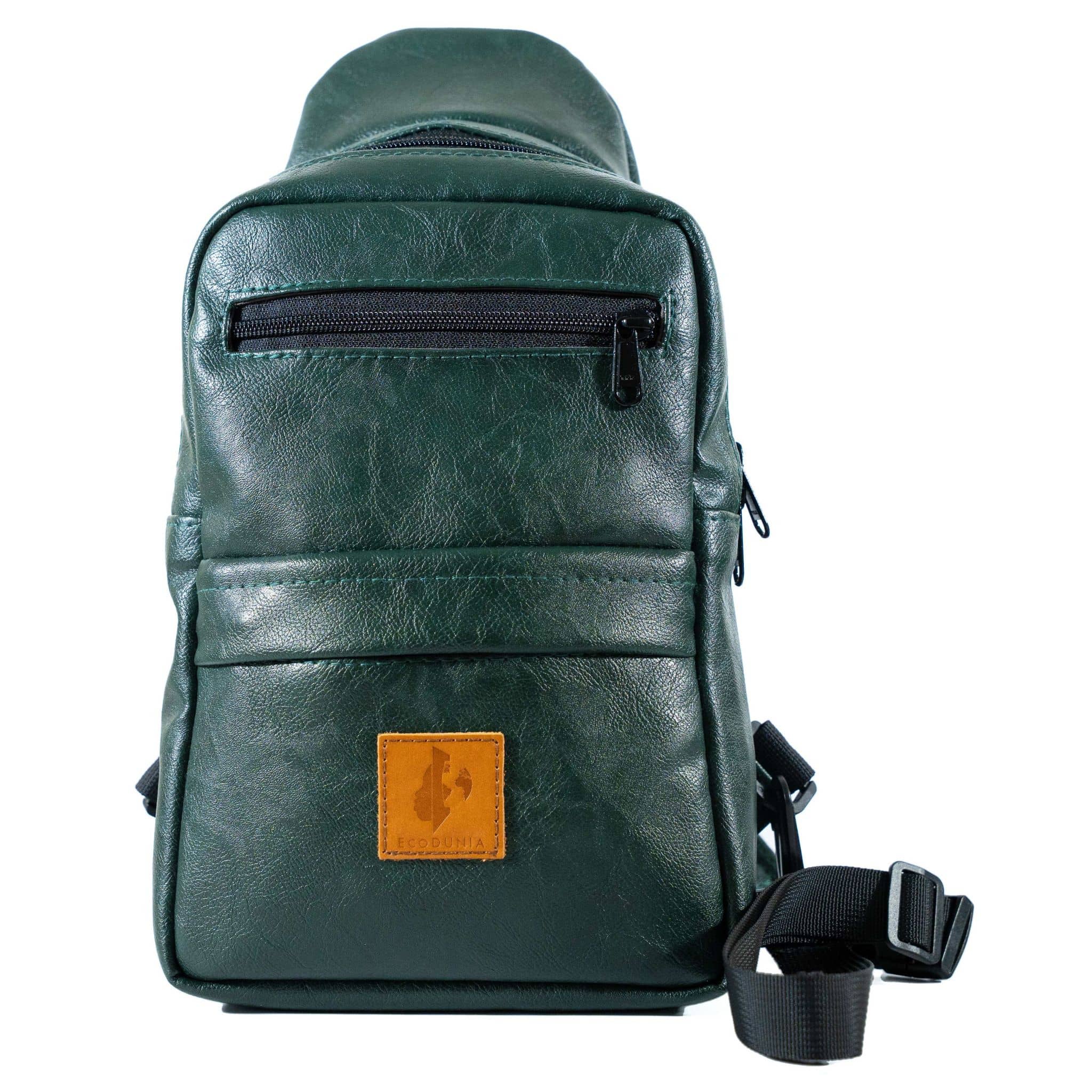 Large Vegan Leather Crossbody Sling Bag | Umoja - Image 17