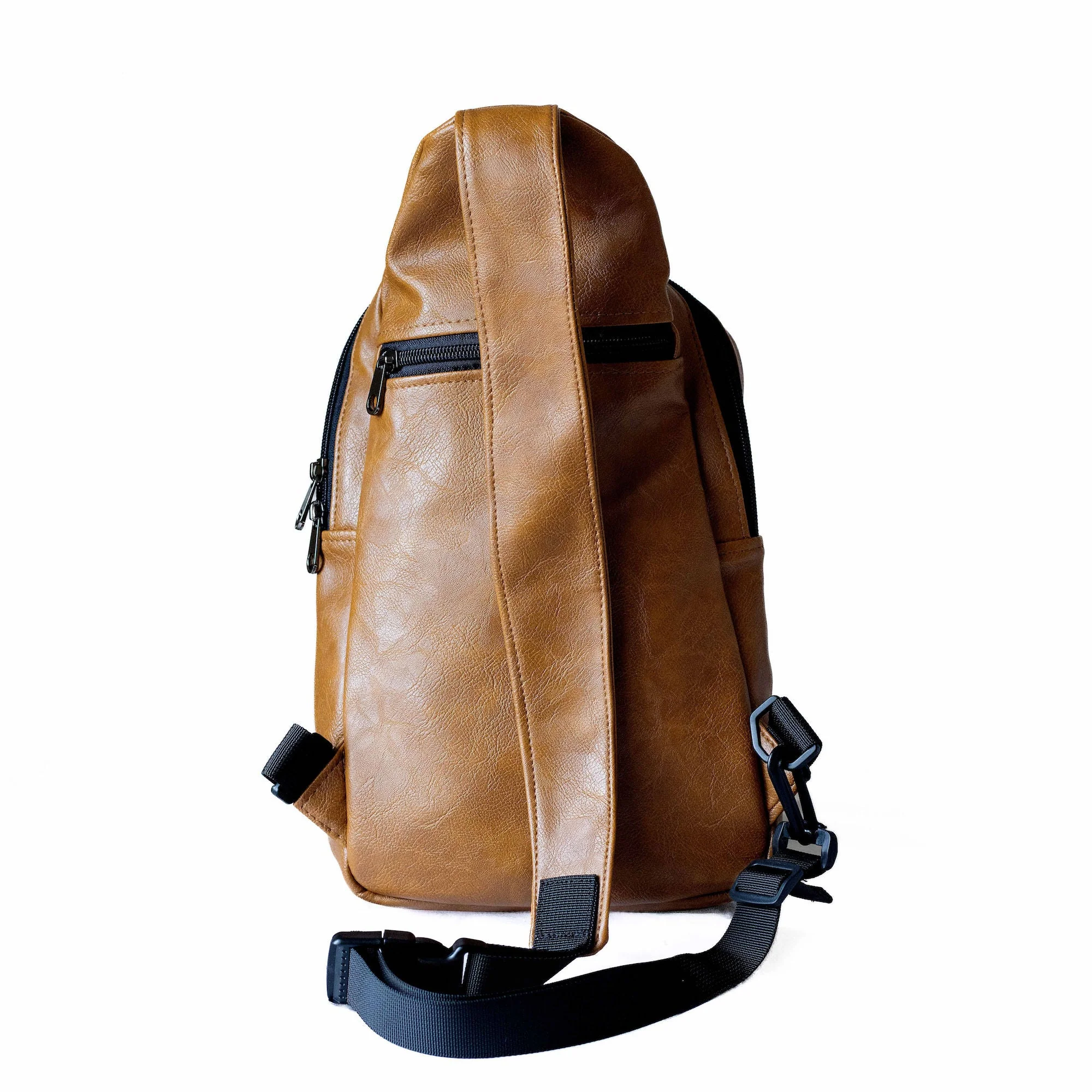 Large Vegan Leather Crossbody Sling Bag | Umoja - Image 9