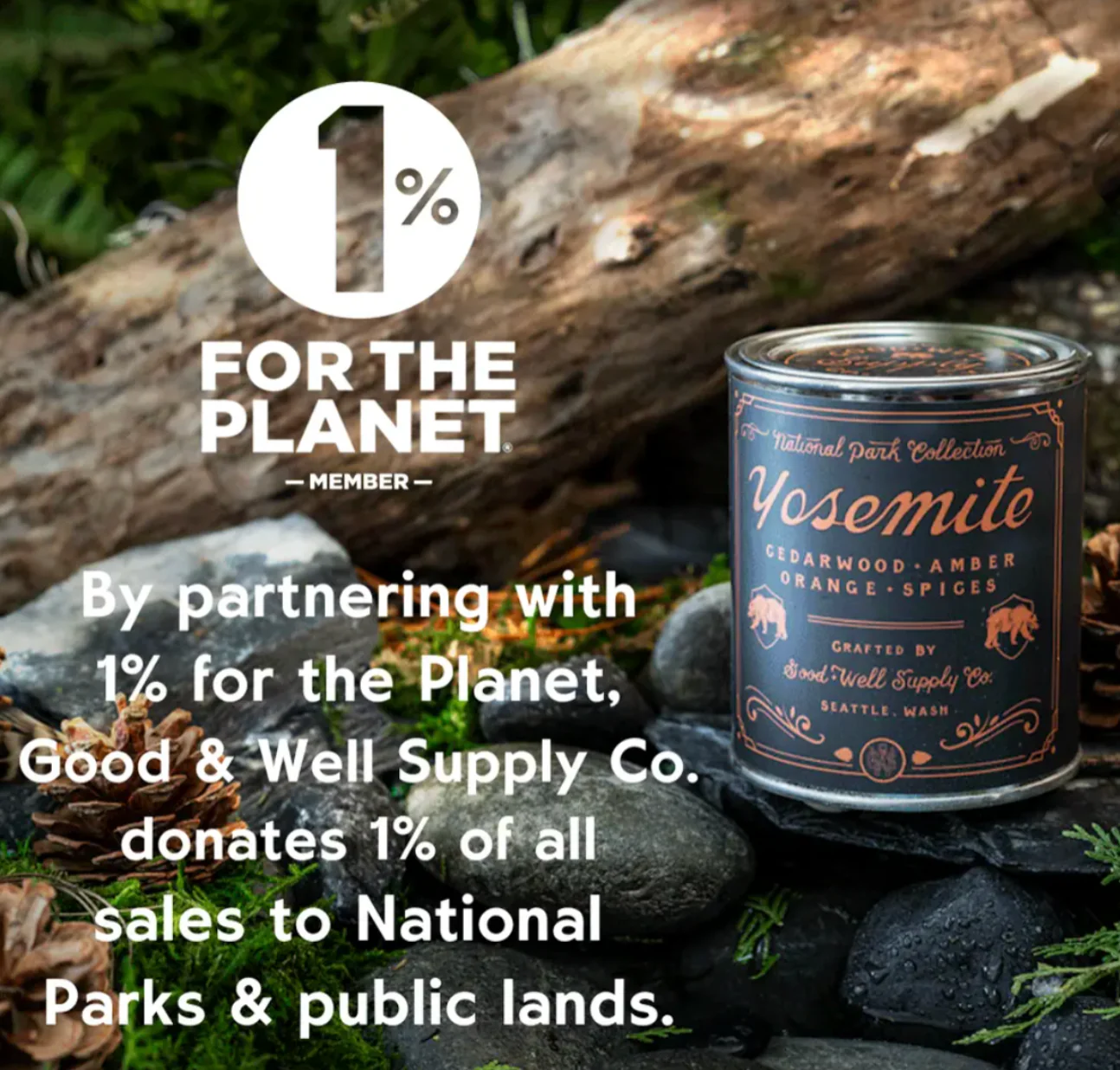 Lassen Volcanic National Park Candle - Image 3