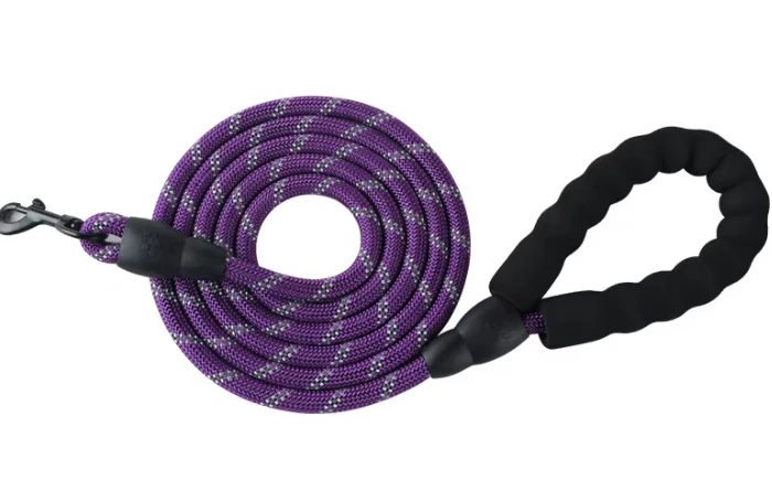 Leash: Reflective Nylon Dog Leash | 5ft | Comfort Handle | 8 Colors - Image 7
