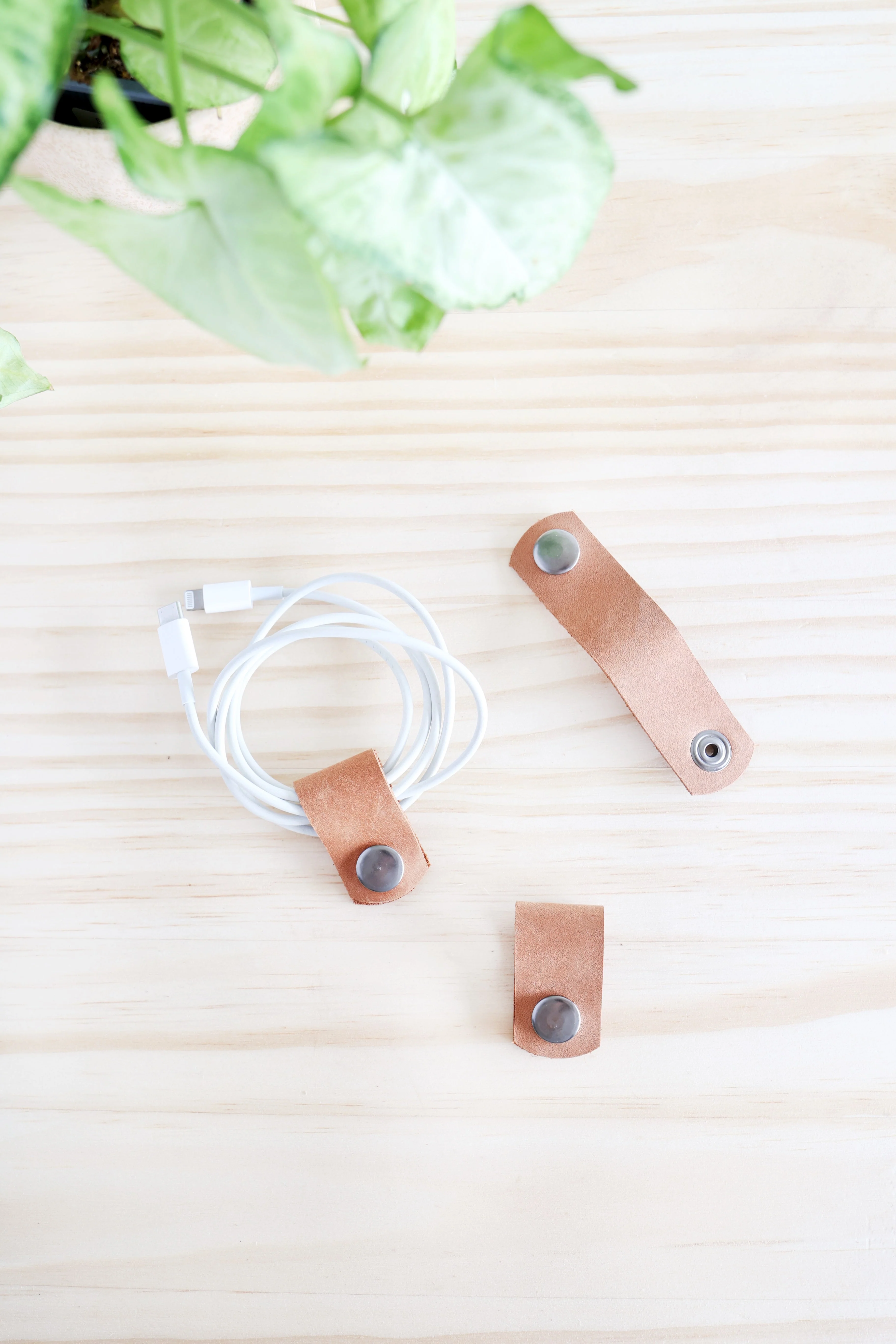 Leather Cord Keepers | set of 3 - Image 3