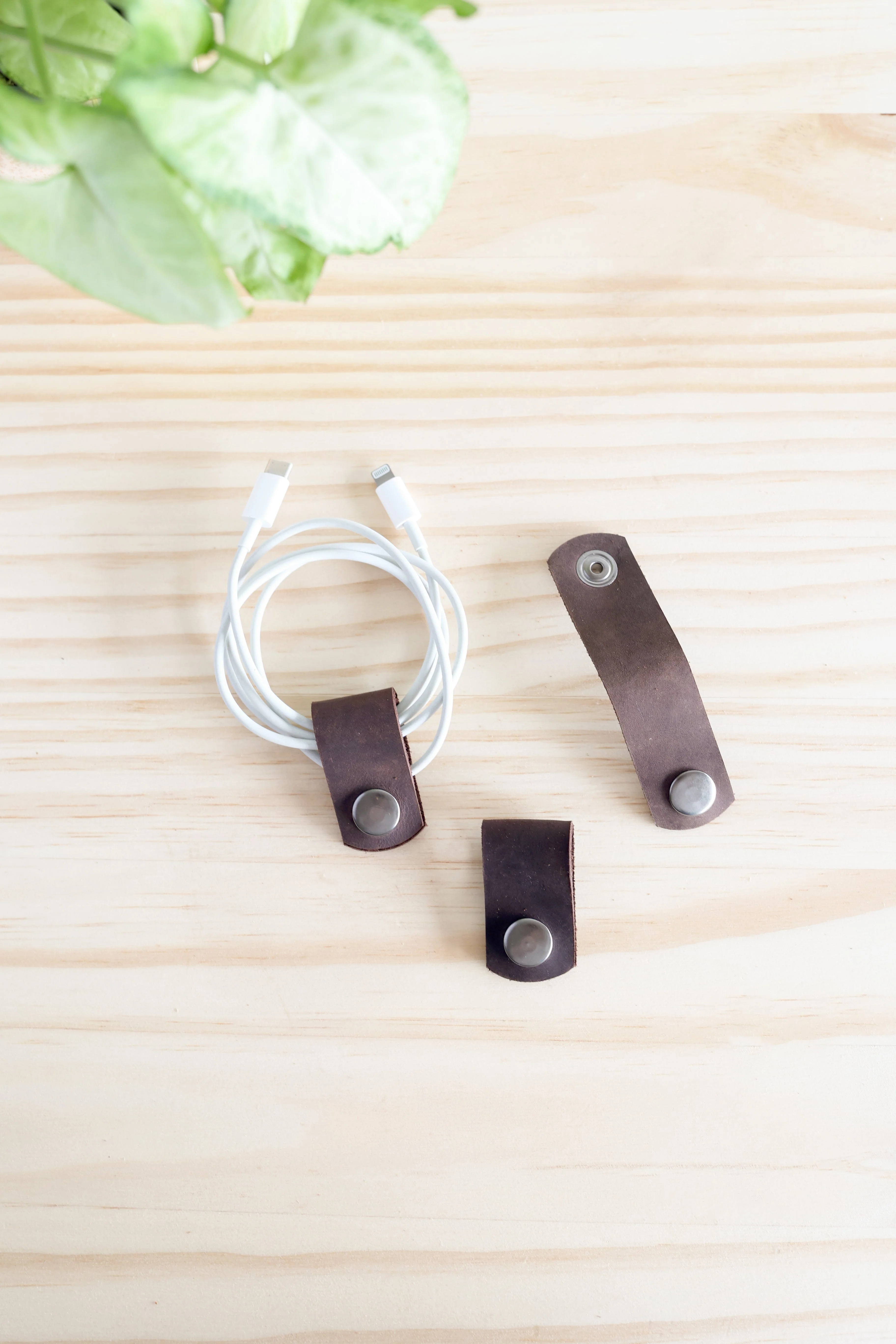 Leather Cord Keepers | set of 3 - Image 9