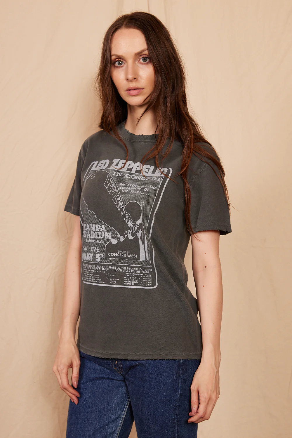 Led Zeppelin 1973 Sunkissed Tee - Image 2