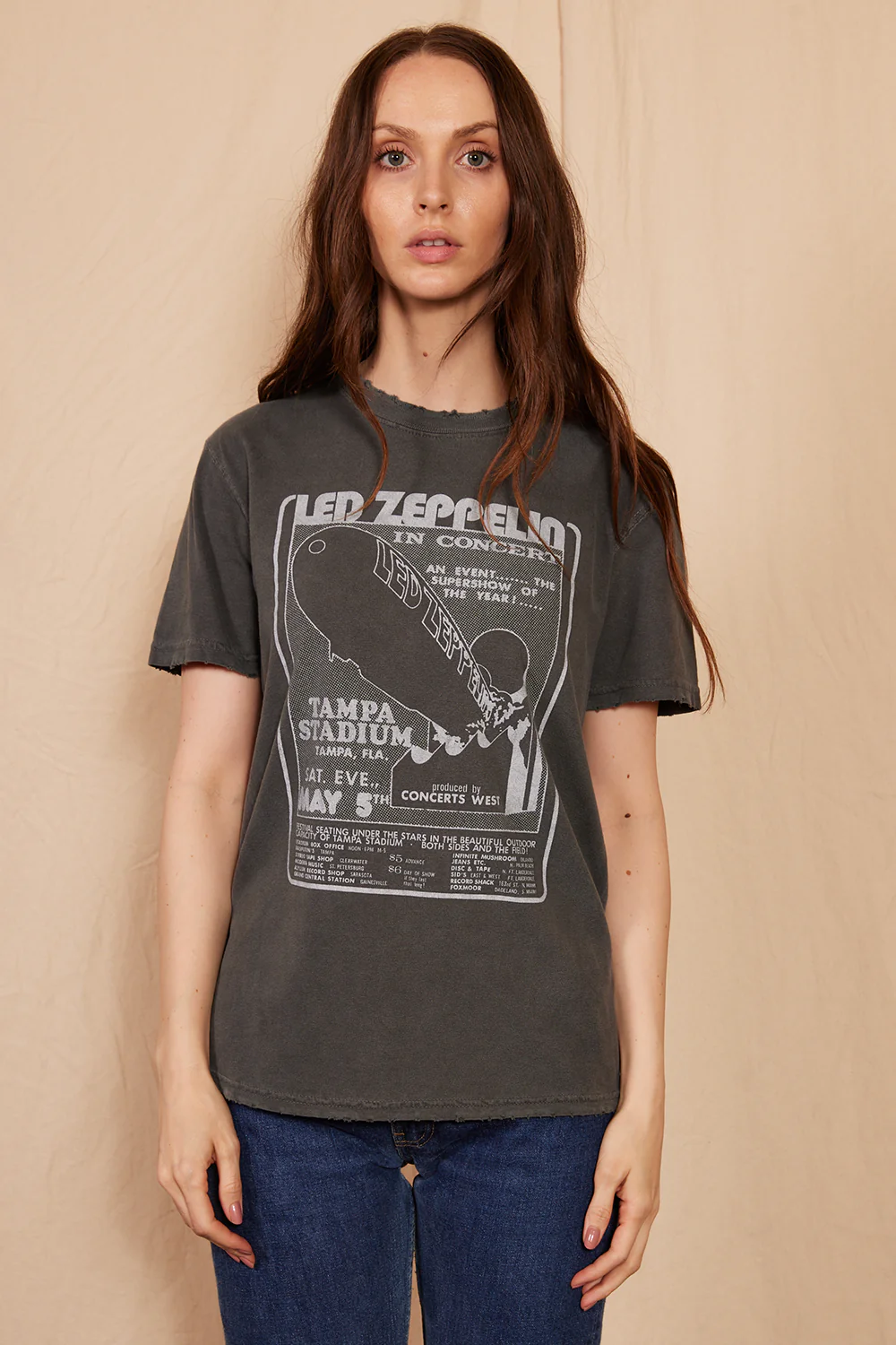 Led Zeppelin 1973 Sunkissed Tee - Image 3