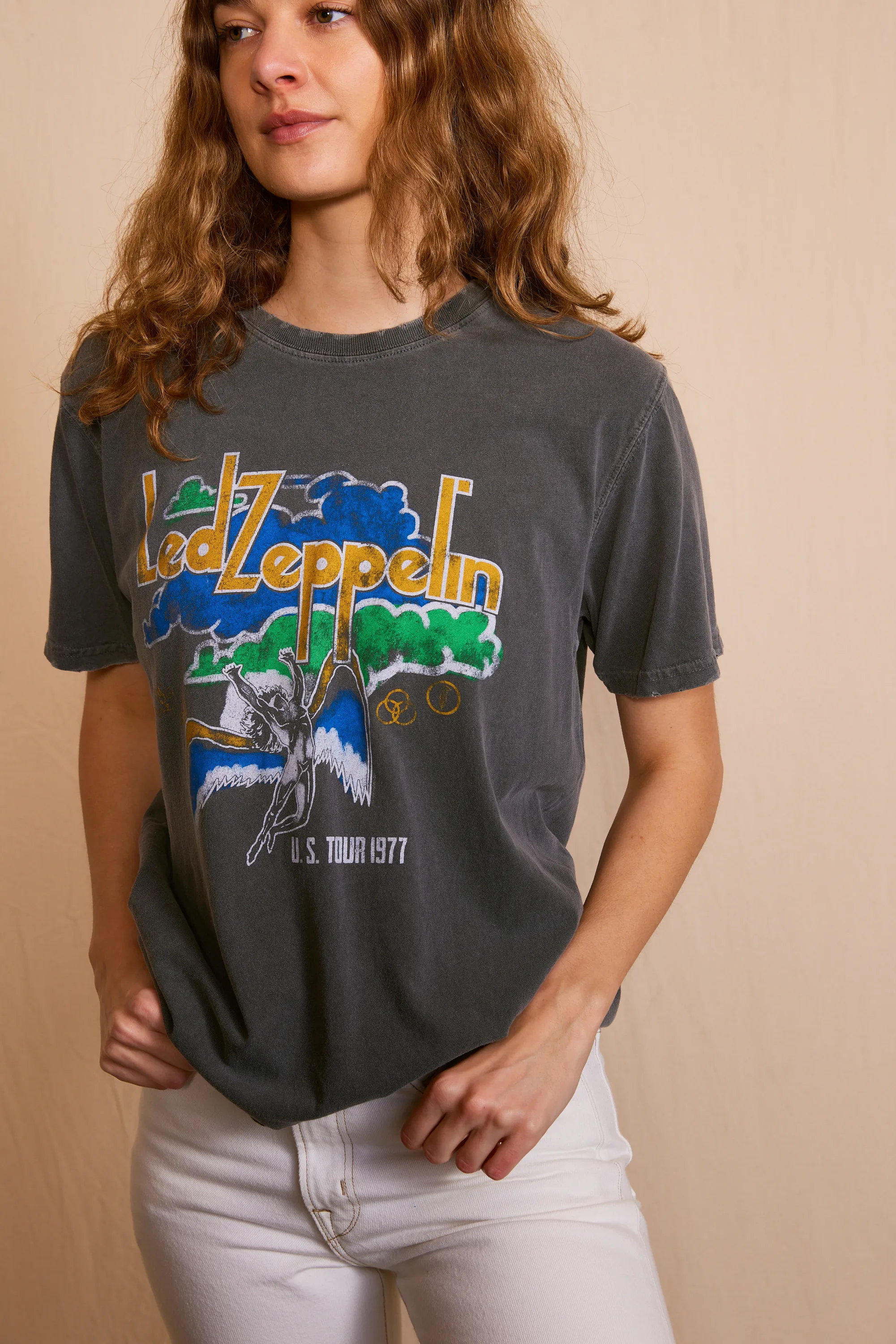 Led Zeppelin U.S Tour 1977 Tee - Image 4