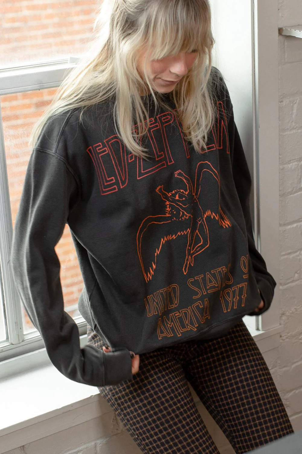 Led Zeppelin USA 1977 Sweatshirt - Image 3
