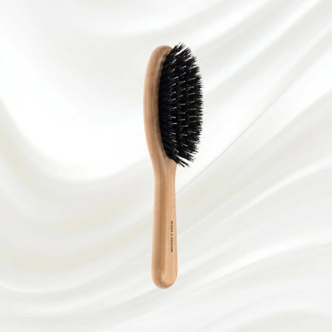 Legno Alder Wood Hair Brush - Boar Bristles & Nylon Pins for Normal to Thick Hair - Image 11