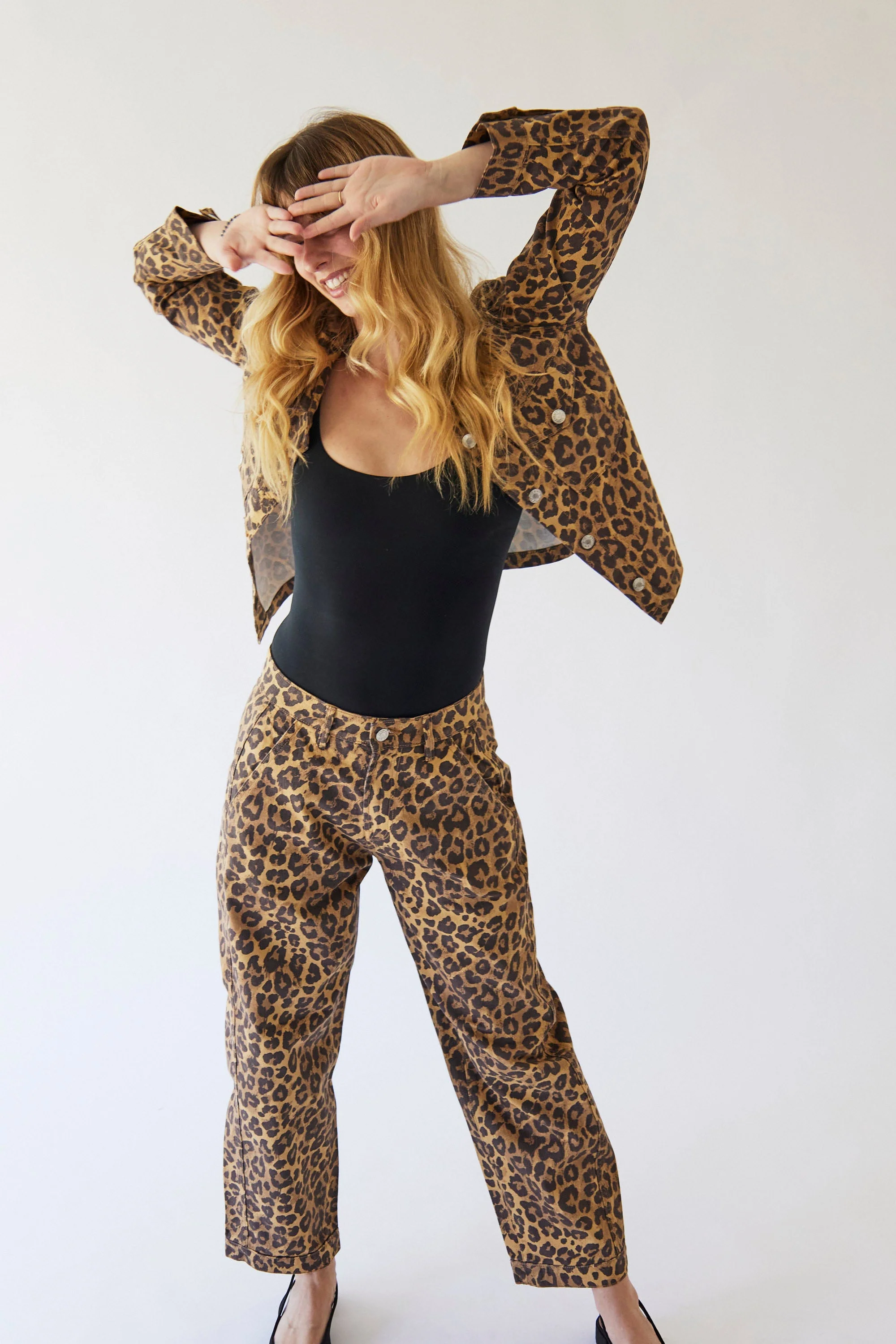 Leopard Twill Shacket - Image 4
