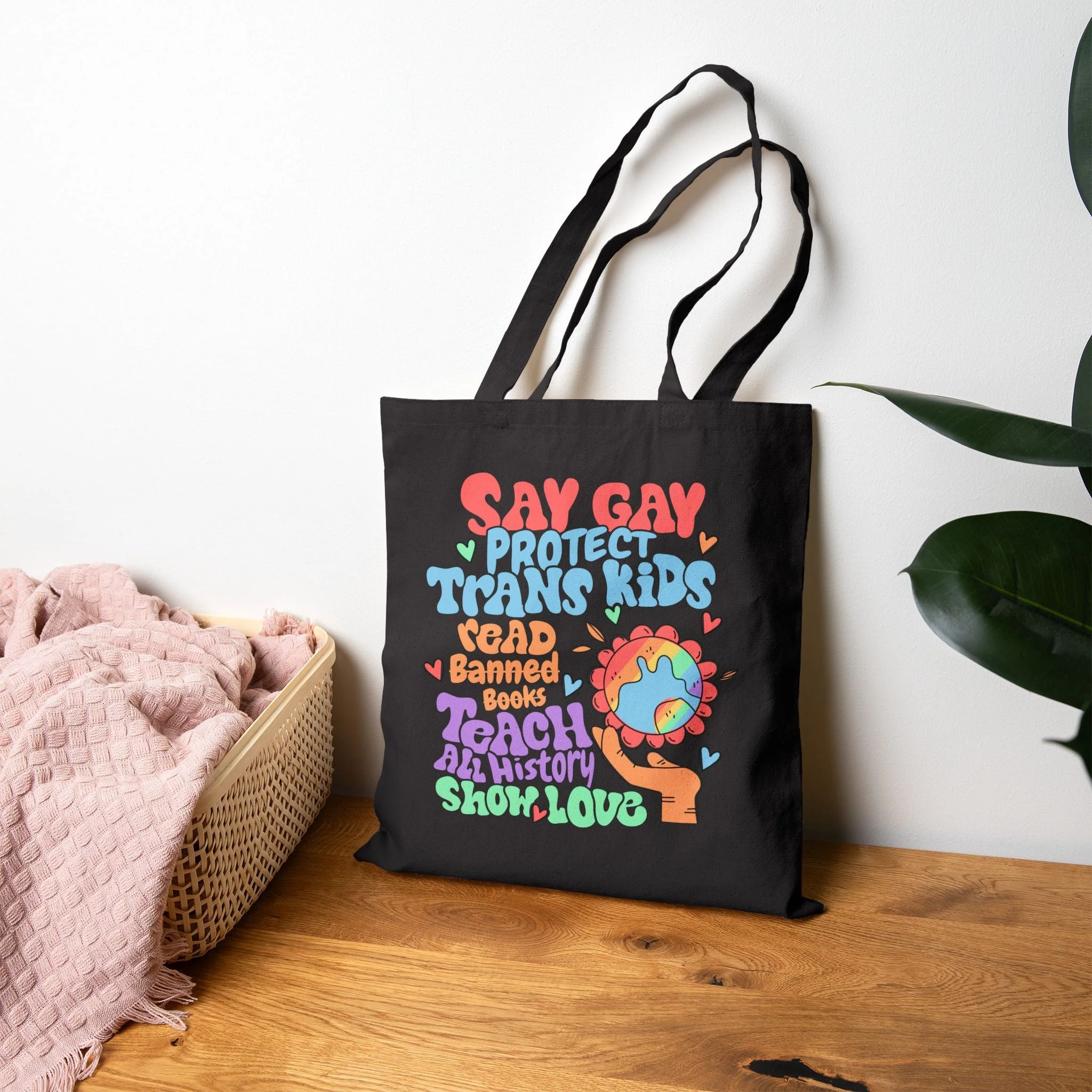 LGBTQ Social Justice Tote Bag - Image 3