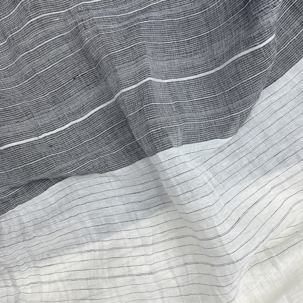 Linen Cotton Blend Wrap Scarf - Image 5
