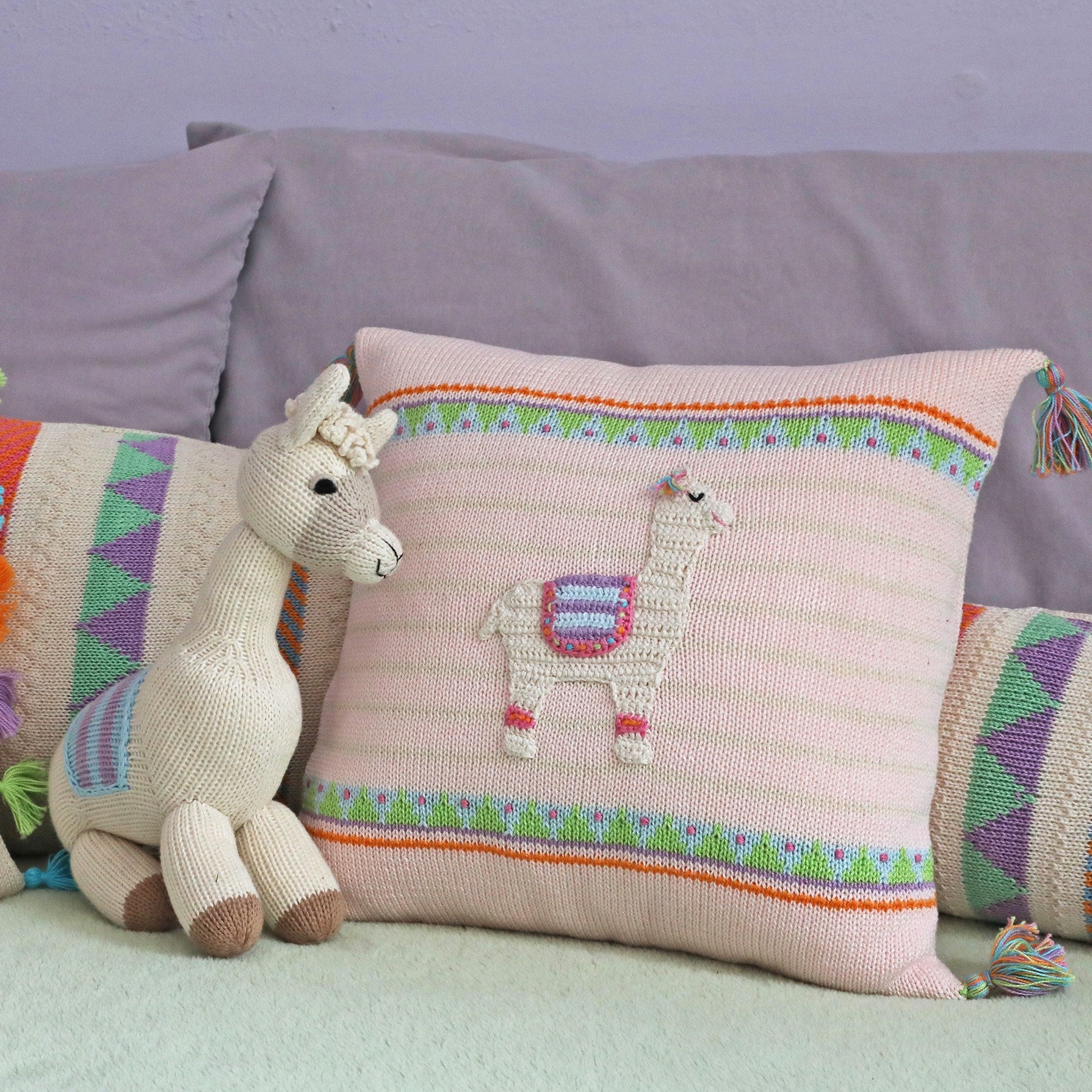 Llama 12" Pillow - Image 3