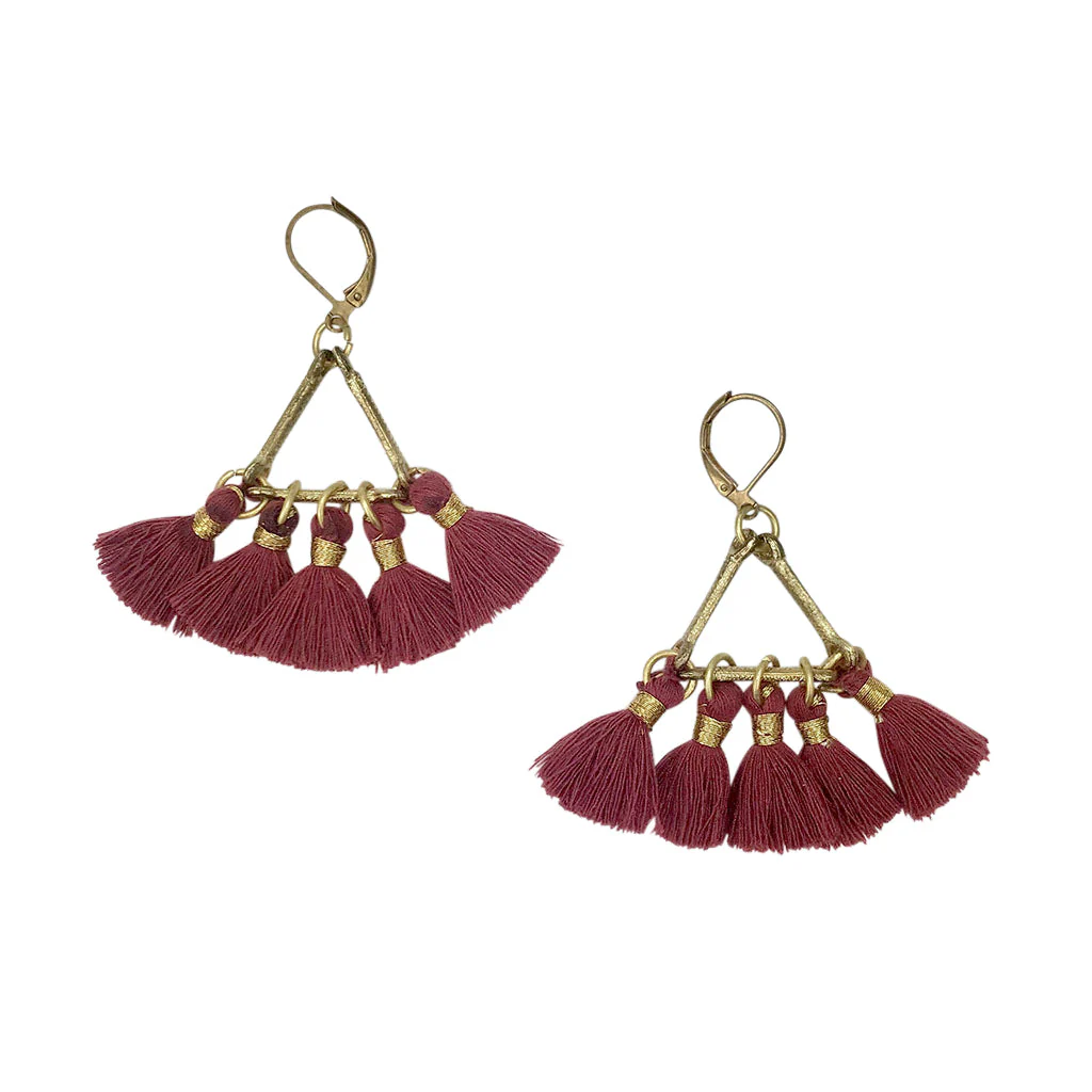 Lola Fan Earrings - Image 3