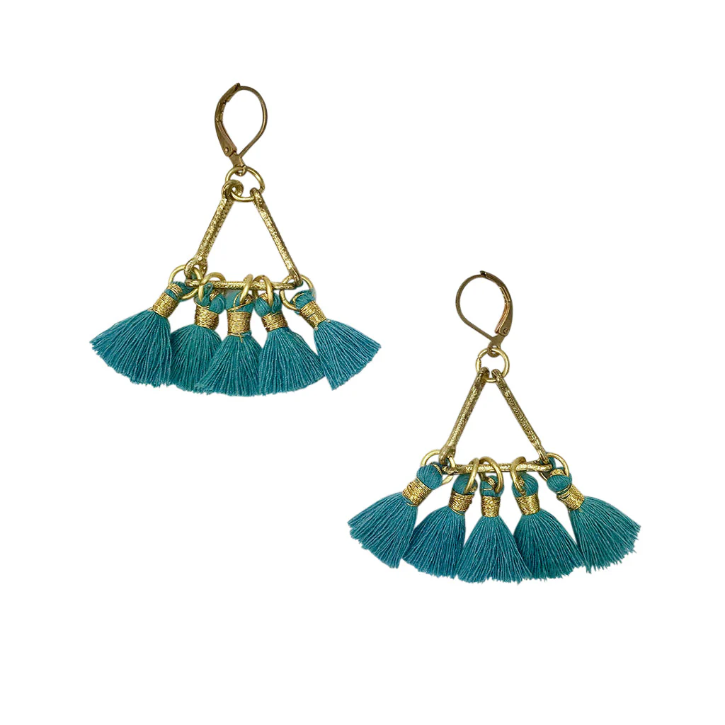 Lola Fan Earrings - Image 4