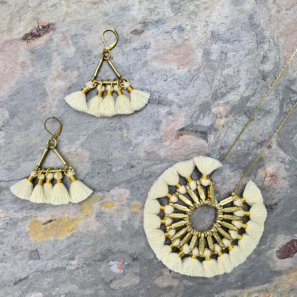 Lola Fan Earrings - Image 6