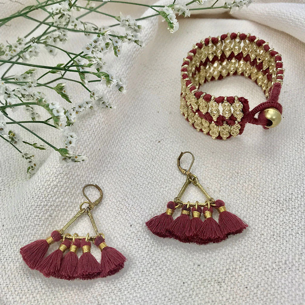 Lola Fan Earrings - Image 7