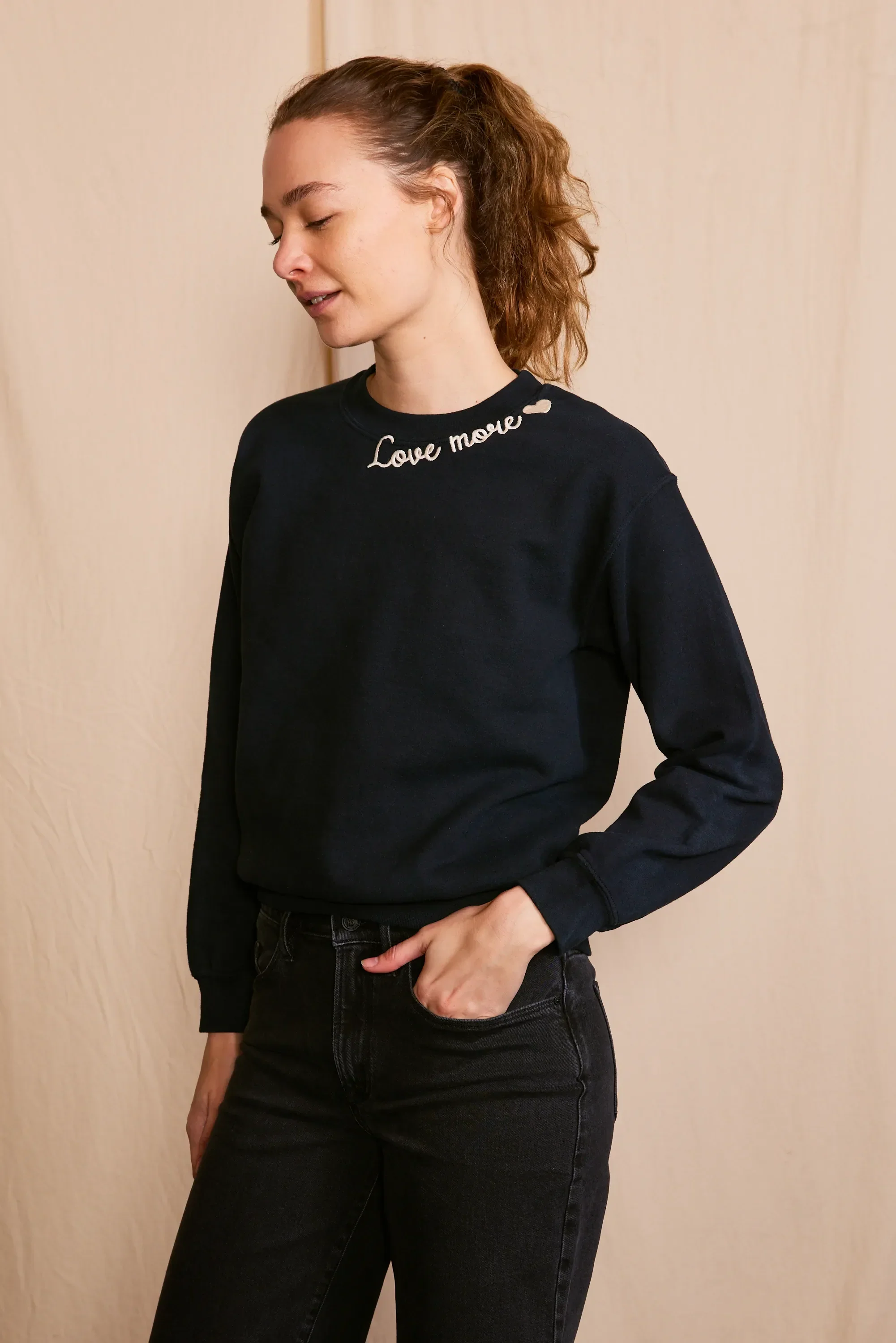 Love More Vintage Sweatshirt - Image 10