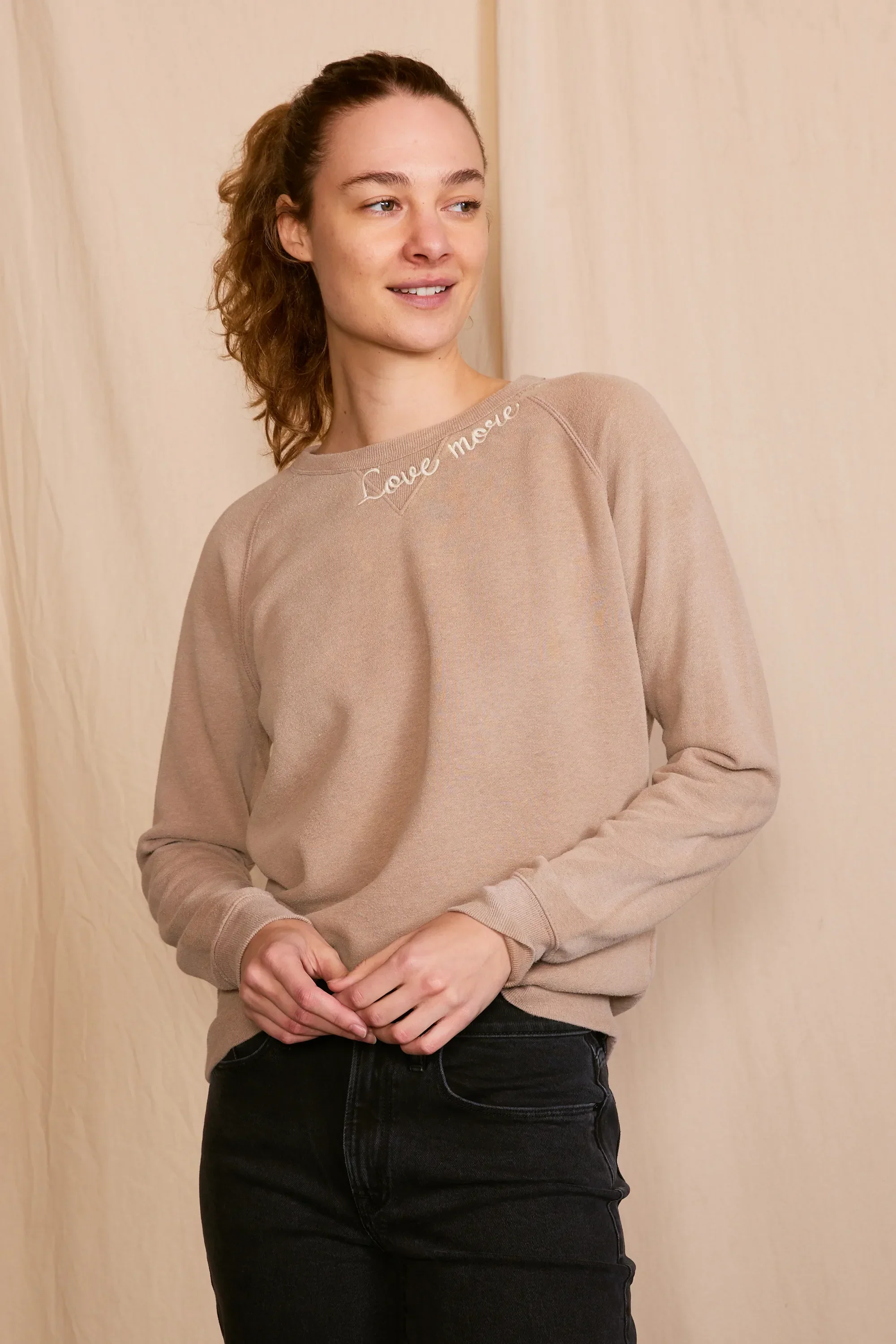 Love More Vintage Sweatshirt - Image 20