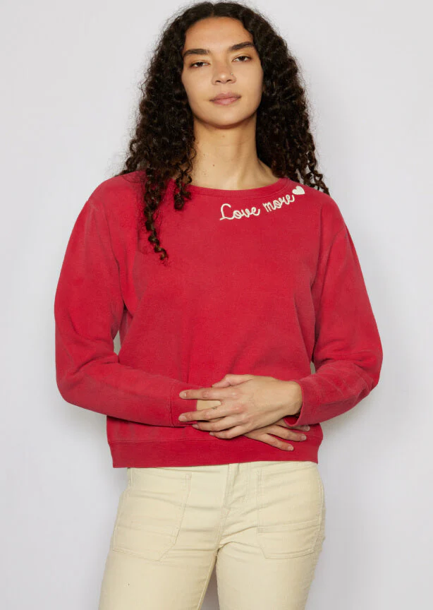Love More Vintage Sweatshirt - Image 3