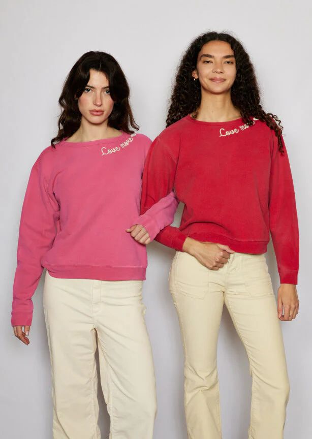Love More Vintage Sweatshirt - Image 4