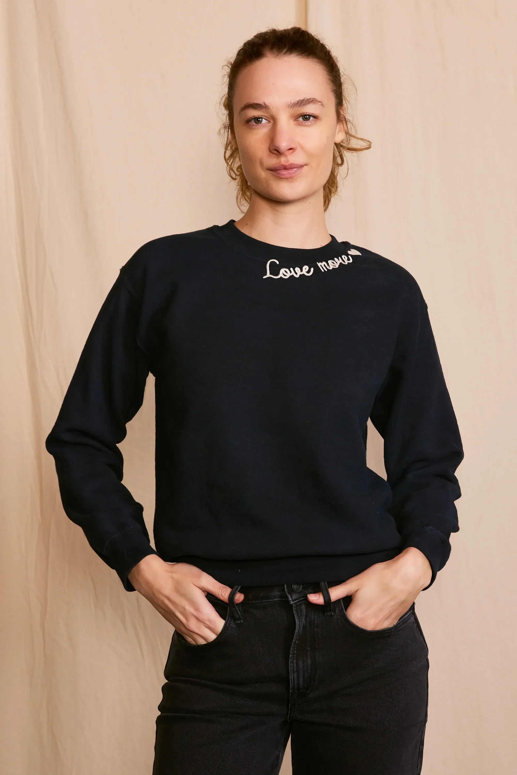 Love More Vintage Sweatshirt - Image 9
