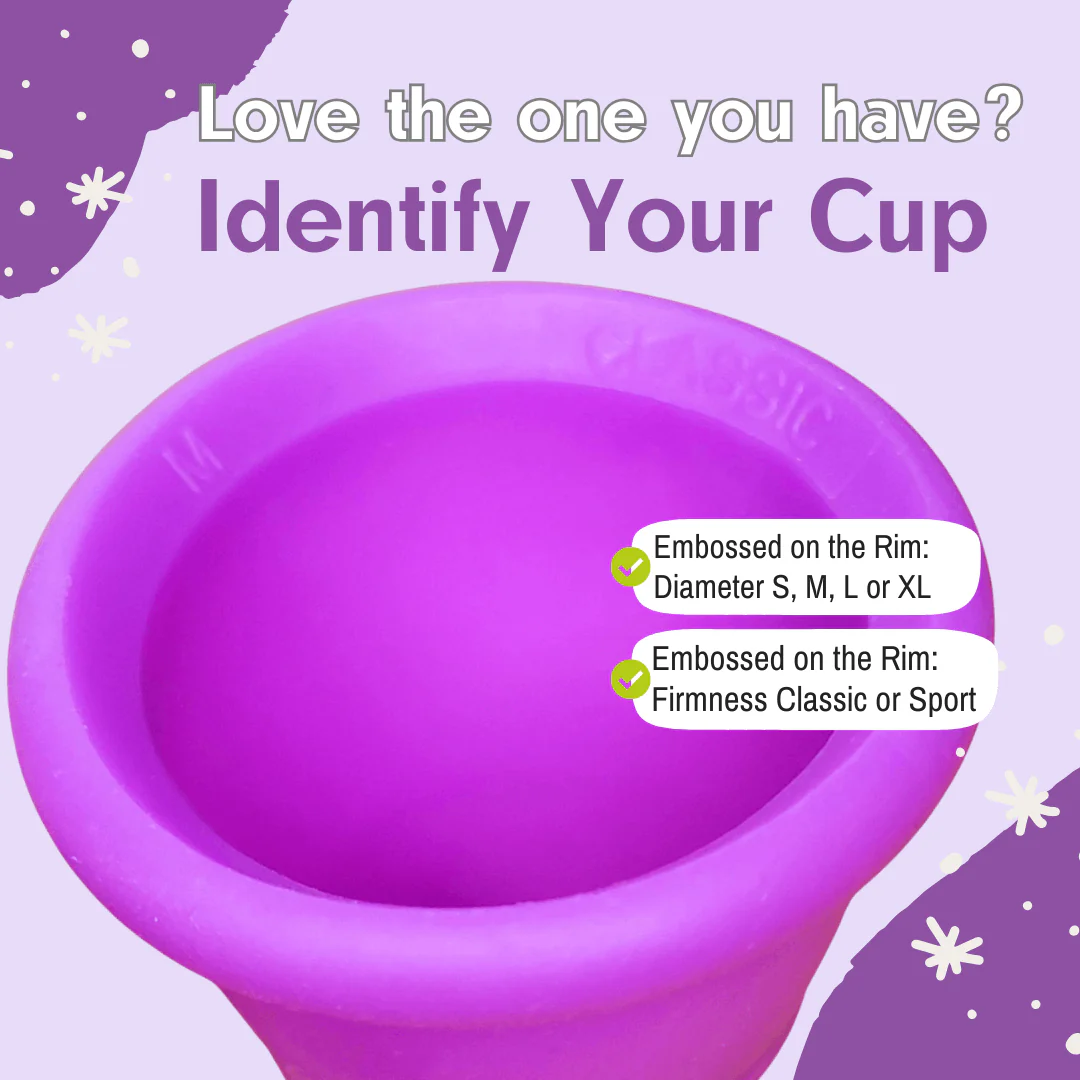 Low Cervix MeLuna Menstrual Cup -Me Luna- Ring, Shorty, Classic - Image 8