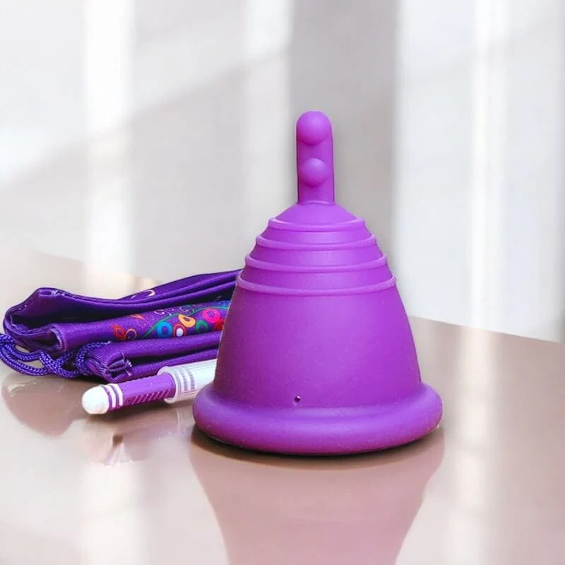 Low Cervix MeLuna Menstrual Cup -Me Luna- Stem,  Shorty, Classic - Image 3