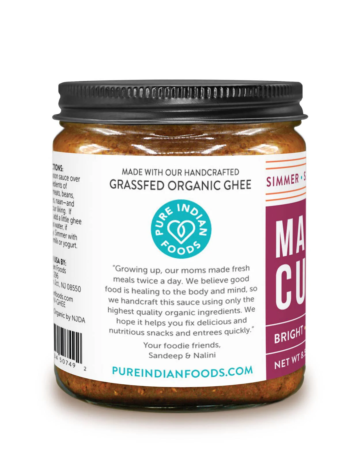 Madras Curry Simmer Sauce, Organic - Image 4