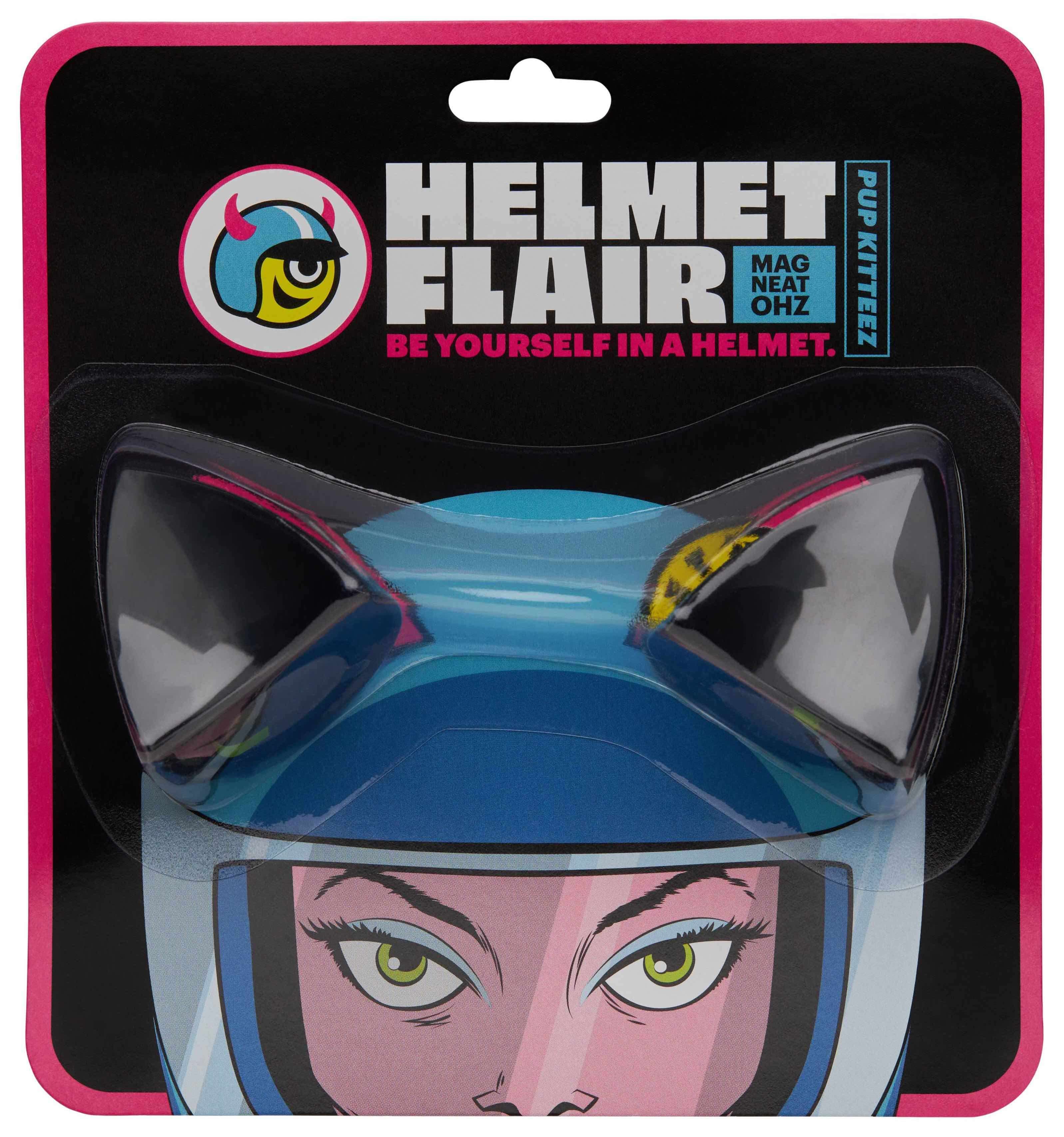 MagNeatOhz: Cat Ears for Helmet Black - Image 4