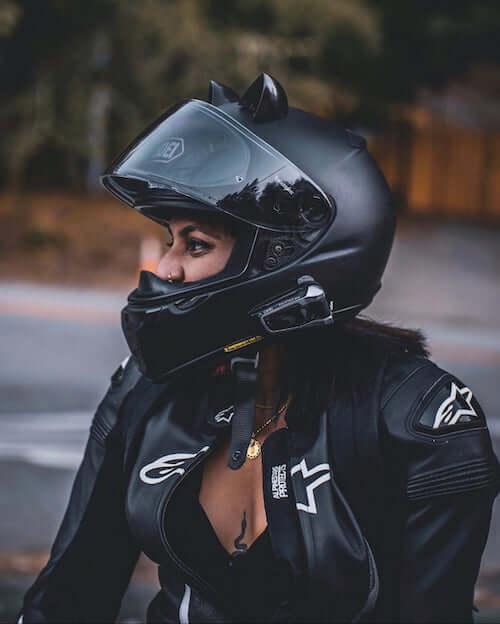 MagNeatOhz: Cat Ears for Helmet Black - Image 6